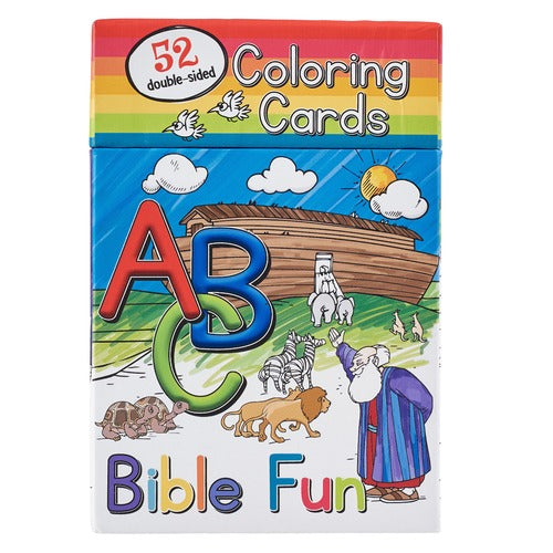 ABC Bible Fun - Coloring Cards