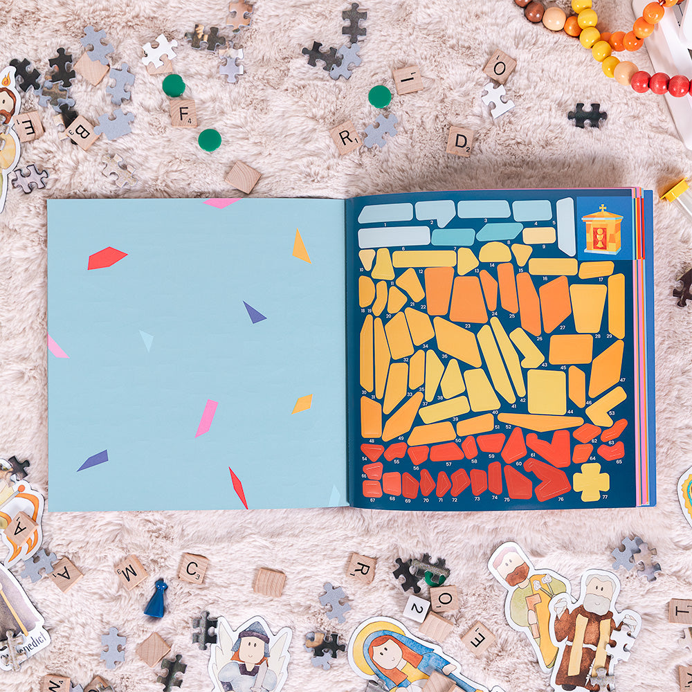 The Power of Prayer & Pray by Sticker: Mass Sticker Book Set