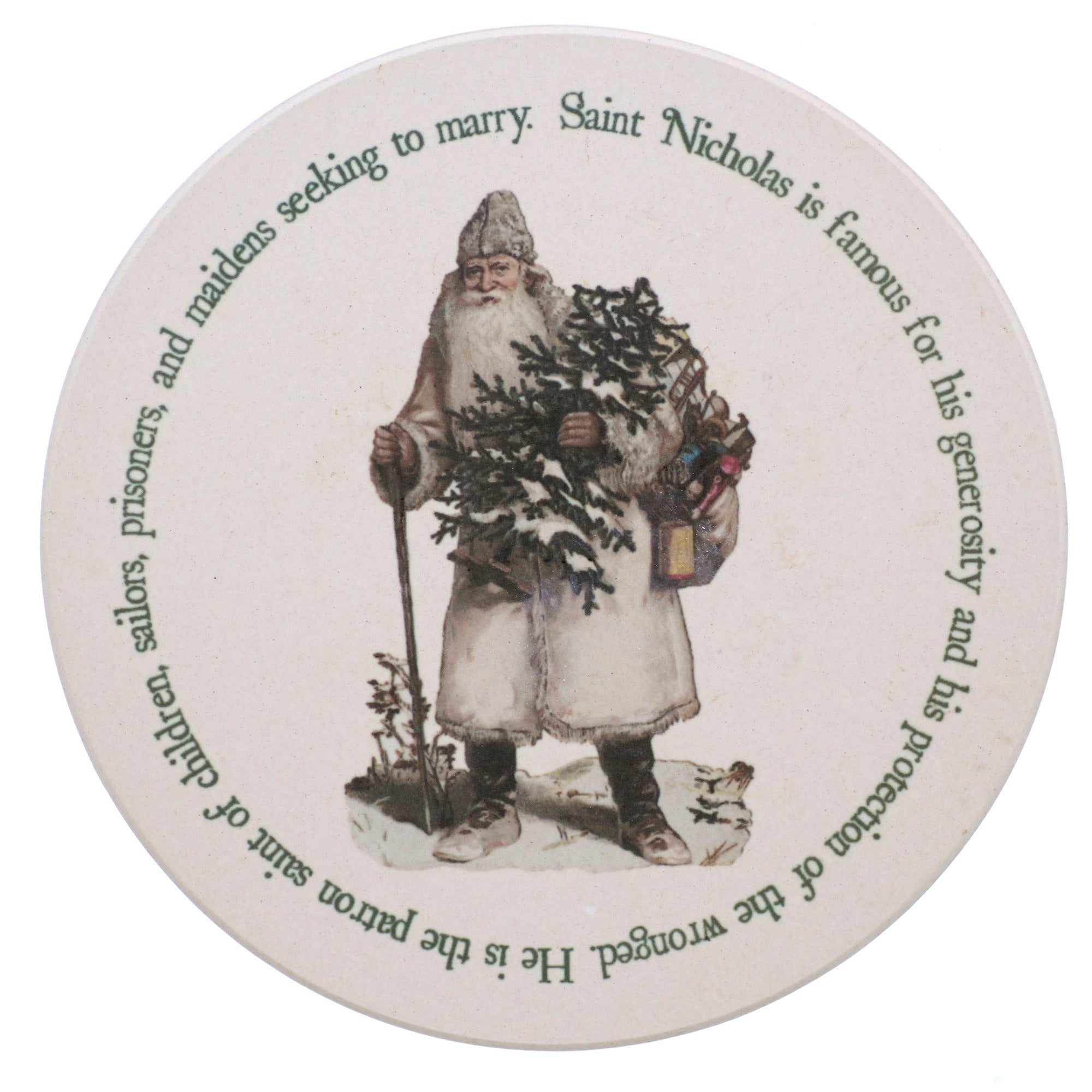Saint Nicholas Sandstone Coasters