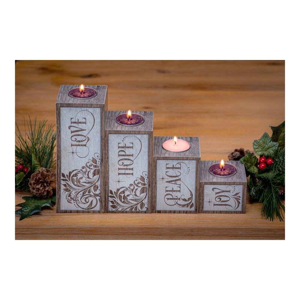 Advent Pillar Set