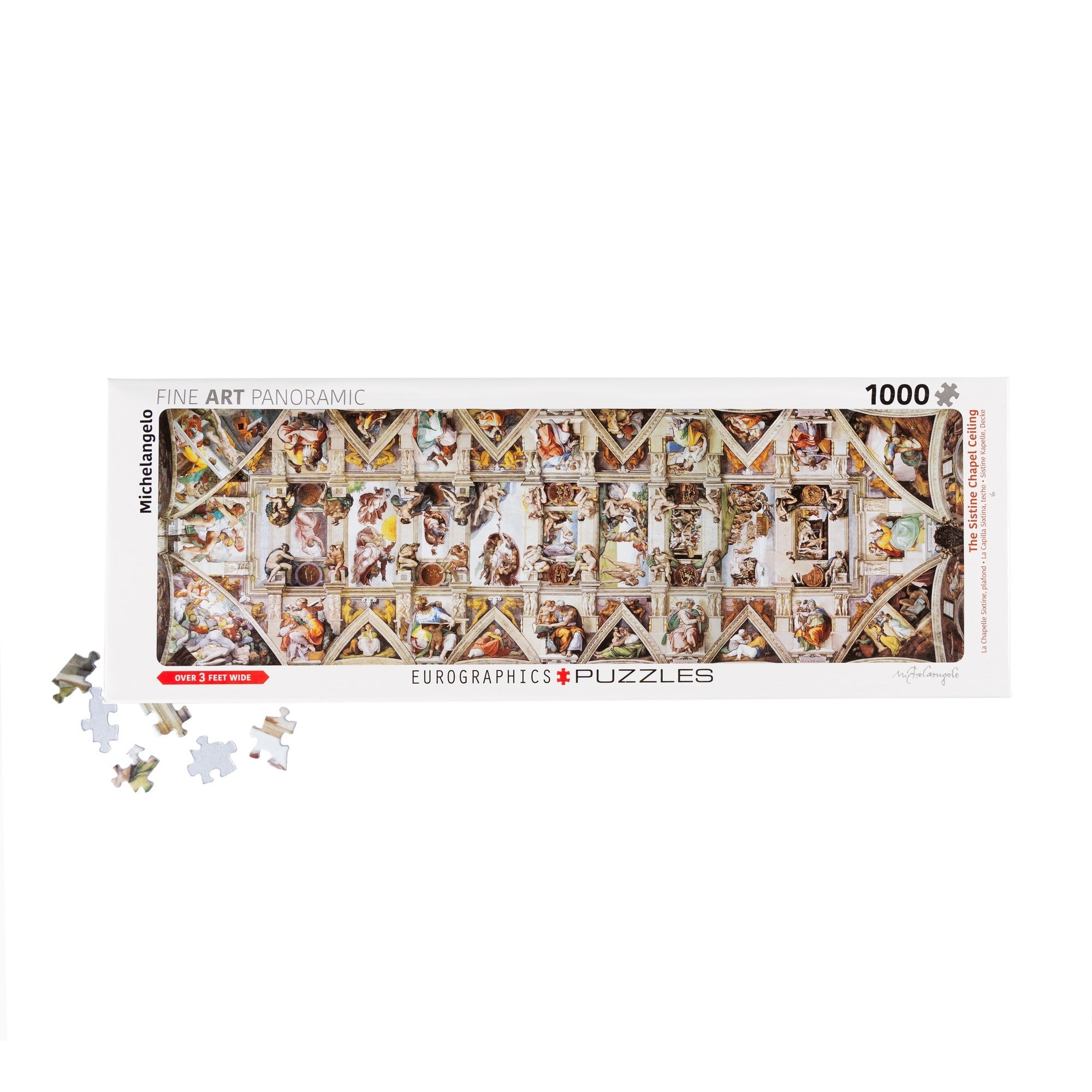 Sistine Chapel Ceiling 1000 Piece Puzzle