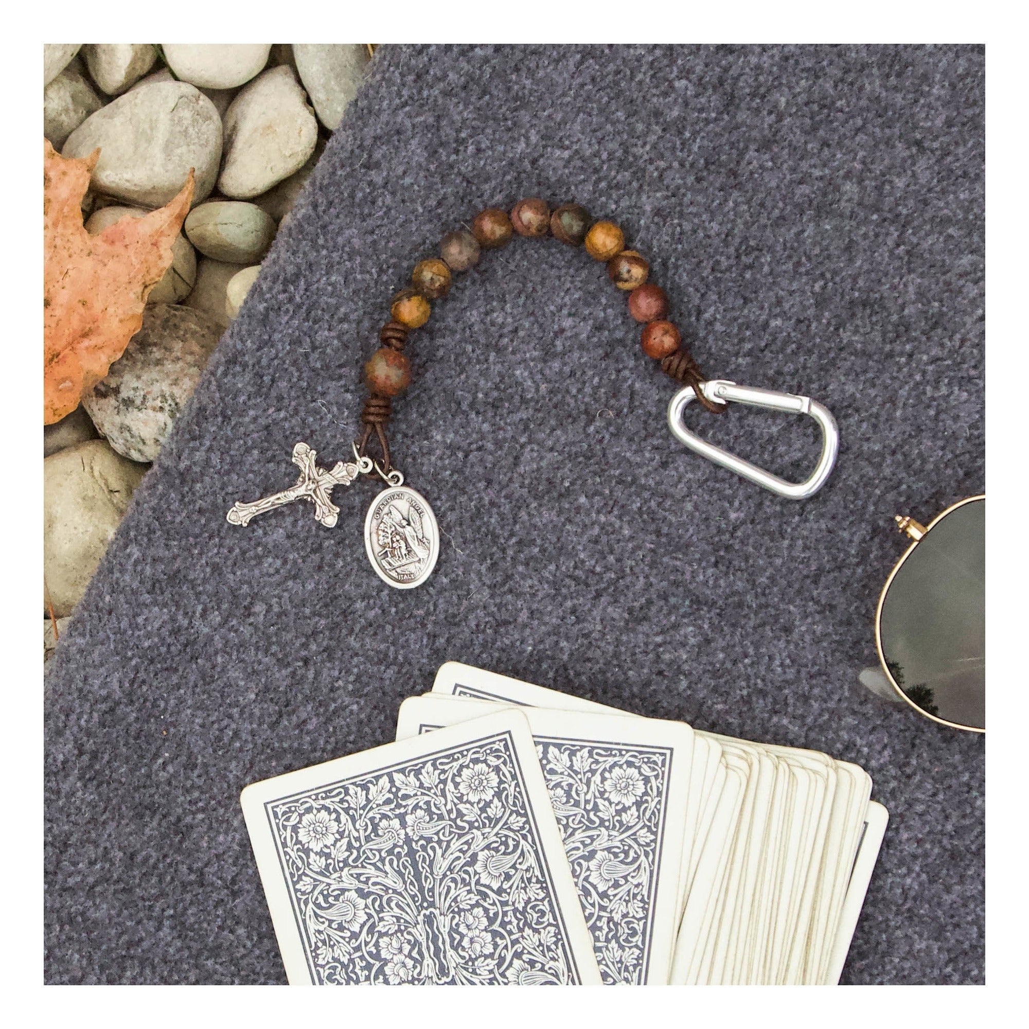 St. Michael Brave Beads Tenner Rosary