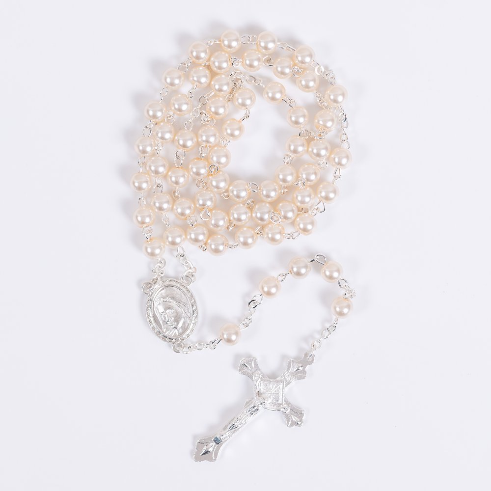 Mother Teresa Pearl Rosary