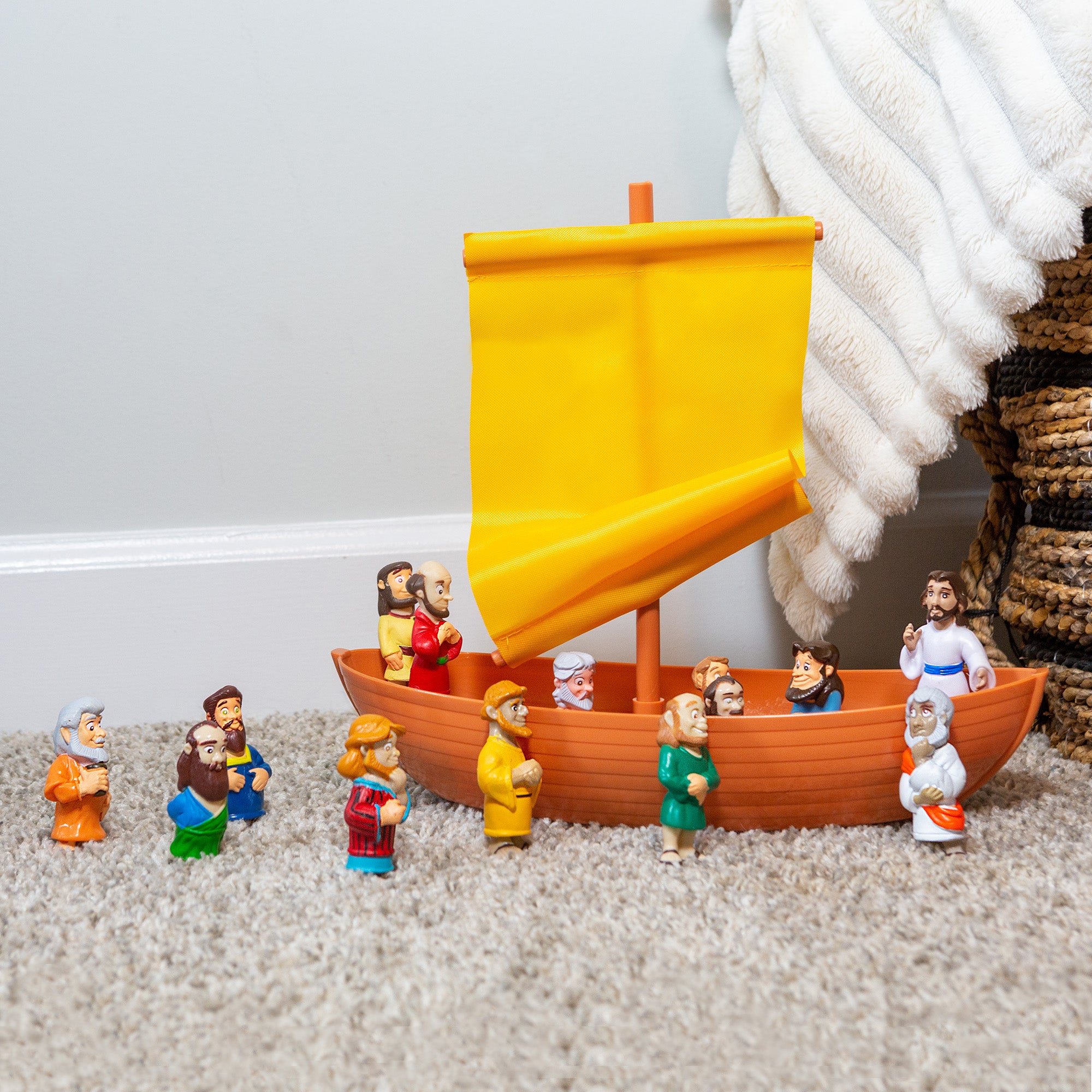 Galilee Boat with Apostles Play Set