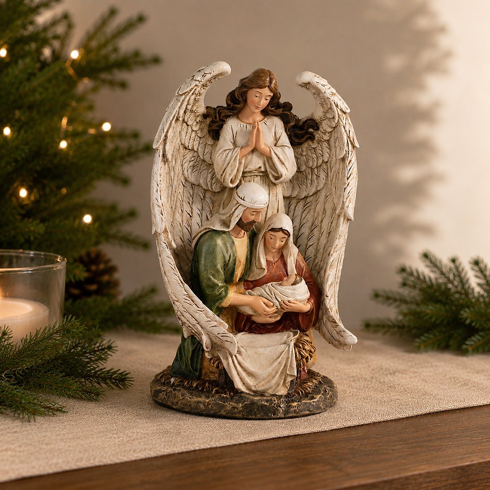 Angelic Nativity Statue - 10"