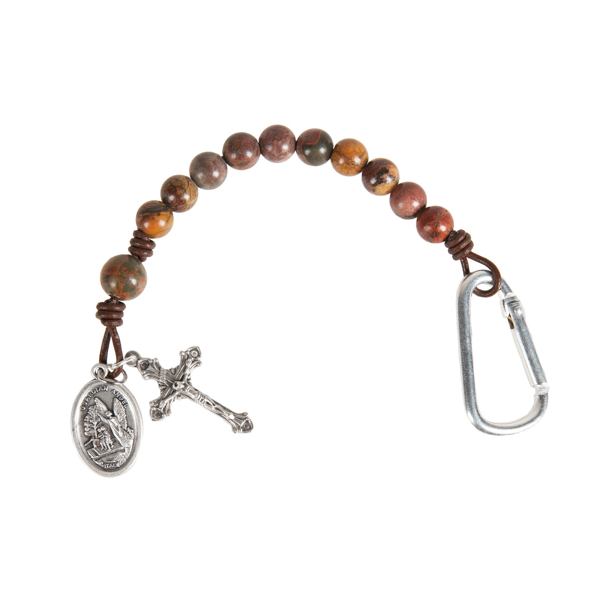 St. Michael Brave Beads Tenner Rosary