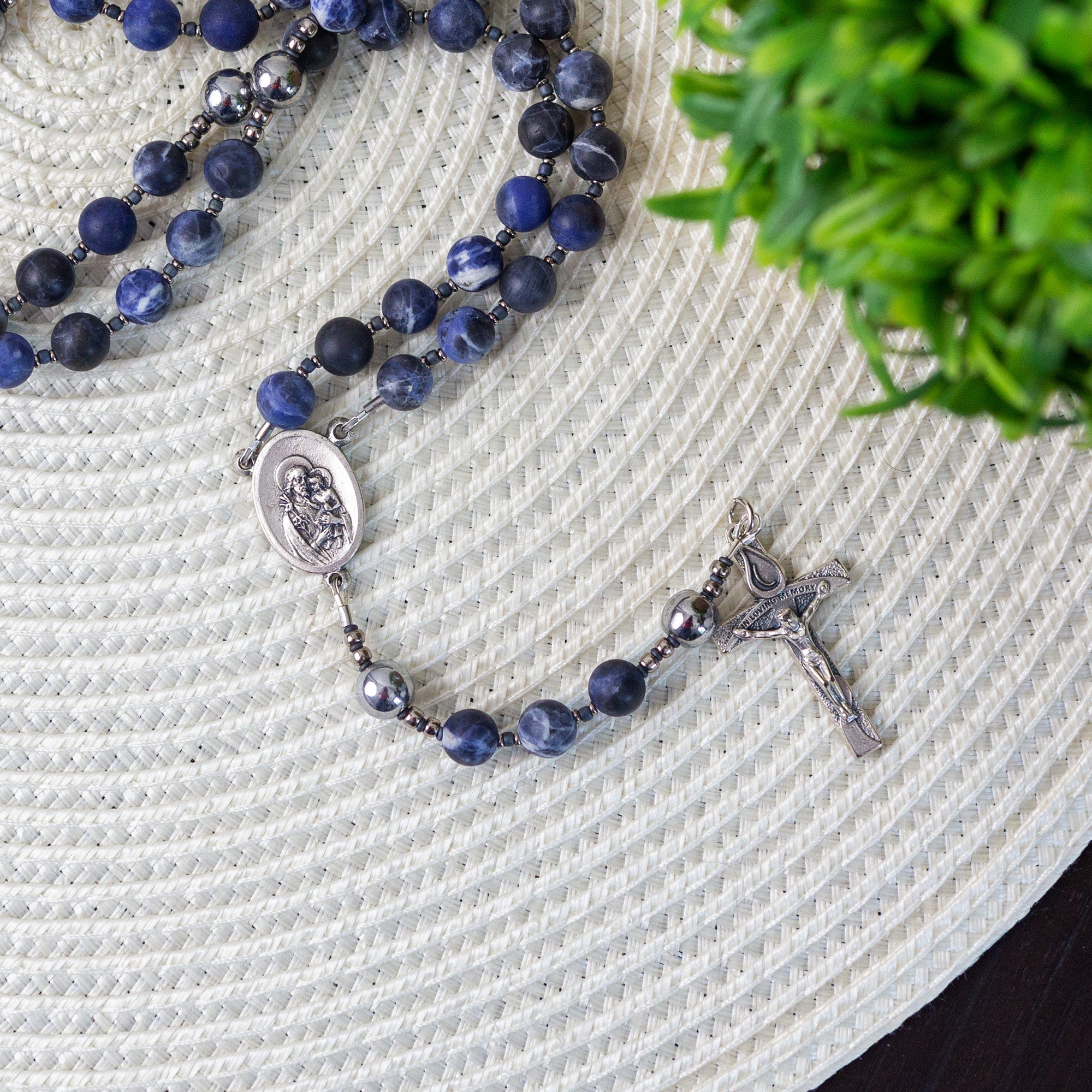 St. Joseph Blue Memorial Rosary