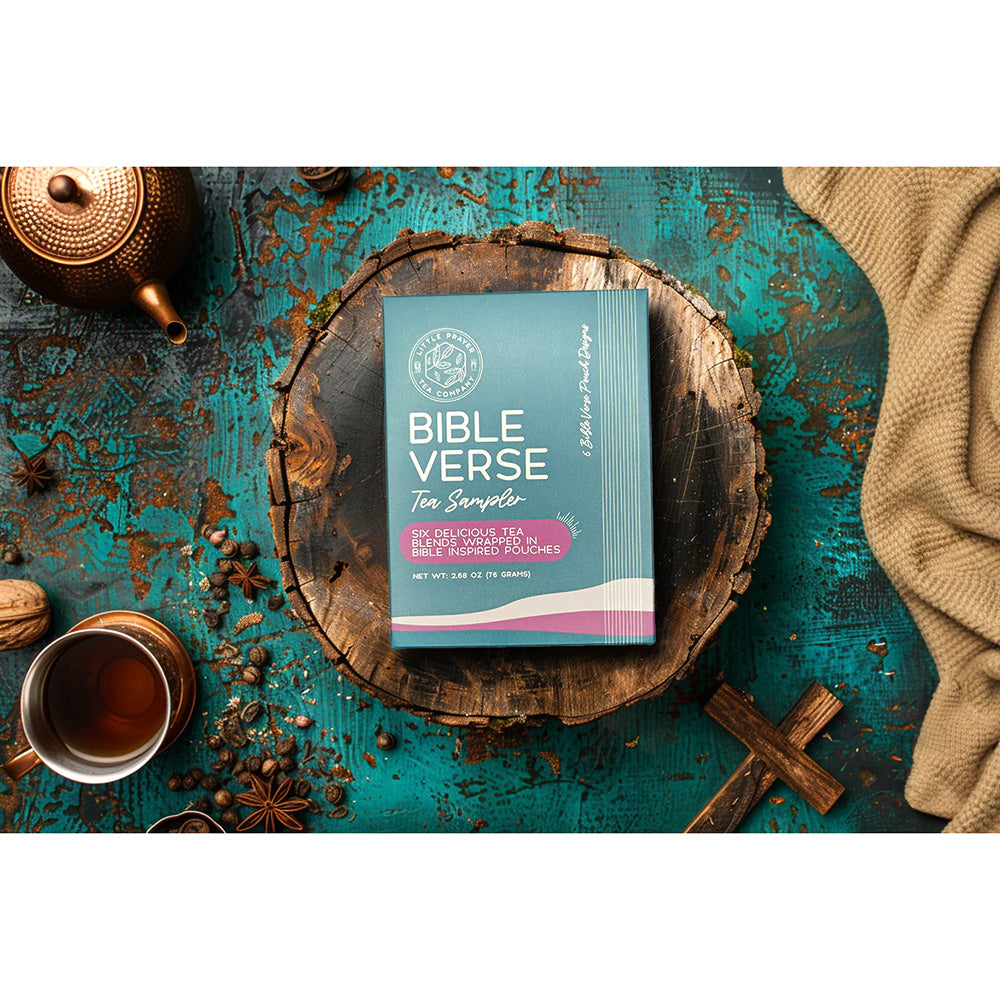 Bible Verse Tea Sampler Gift Box - 6 Teas