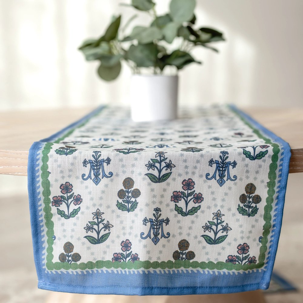 Set of 2 Marian Floral Table Runners - 72"