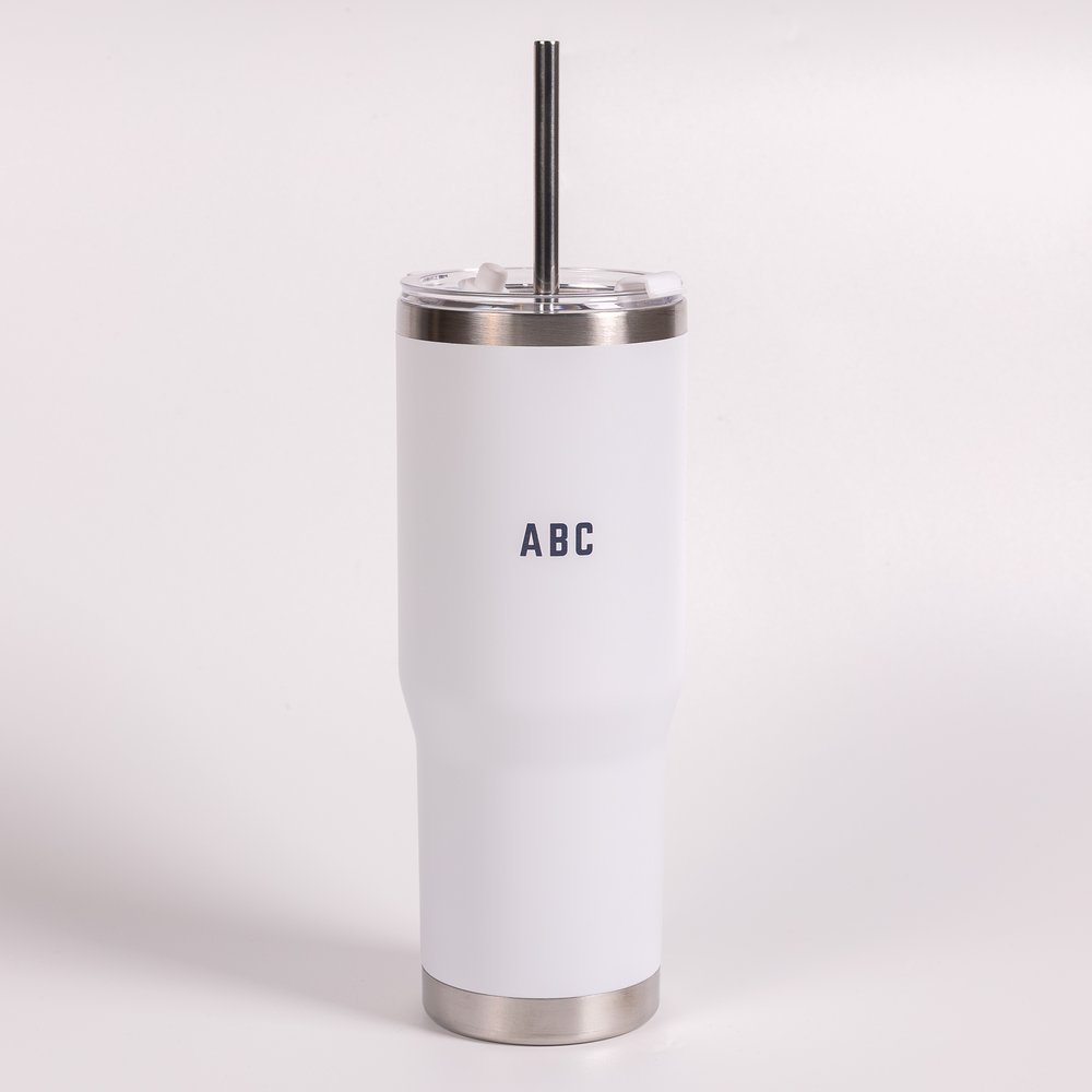 Personalized God Bless America 250th Commemorative Tumbler with Straw
