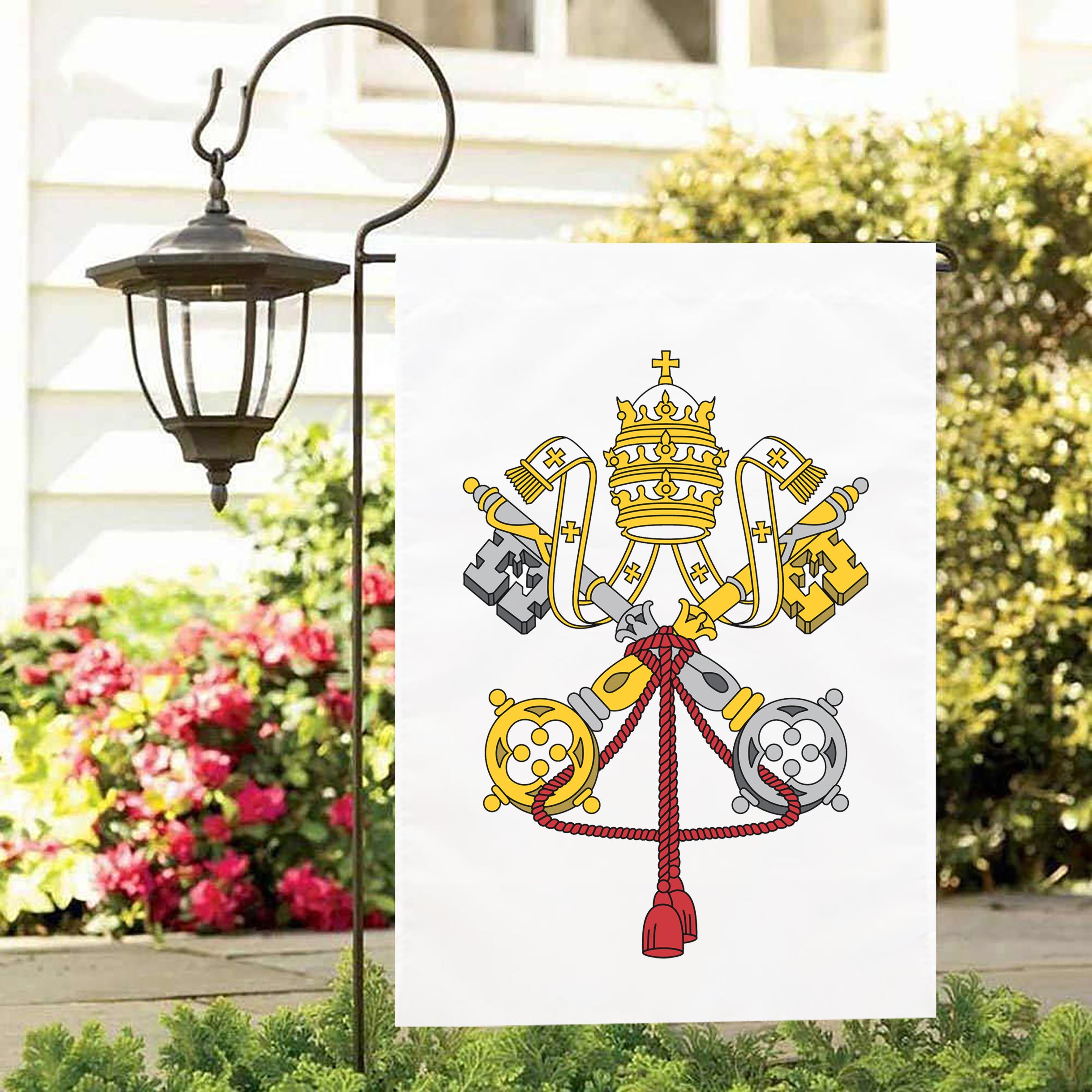 Vatican Garden Flag