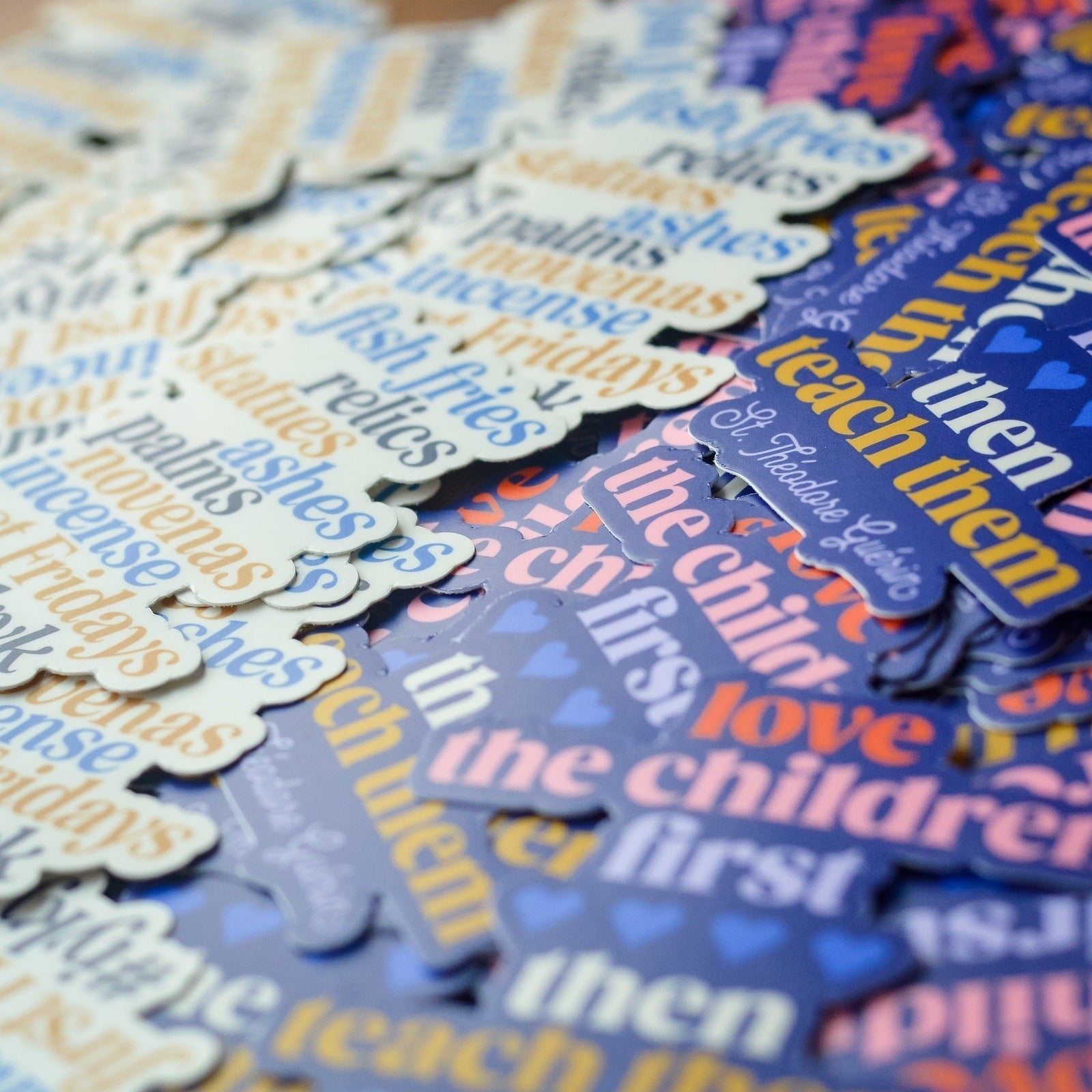 Only Catholic Stuff Vinyl Sticker