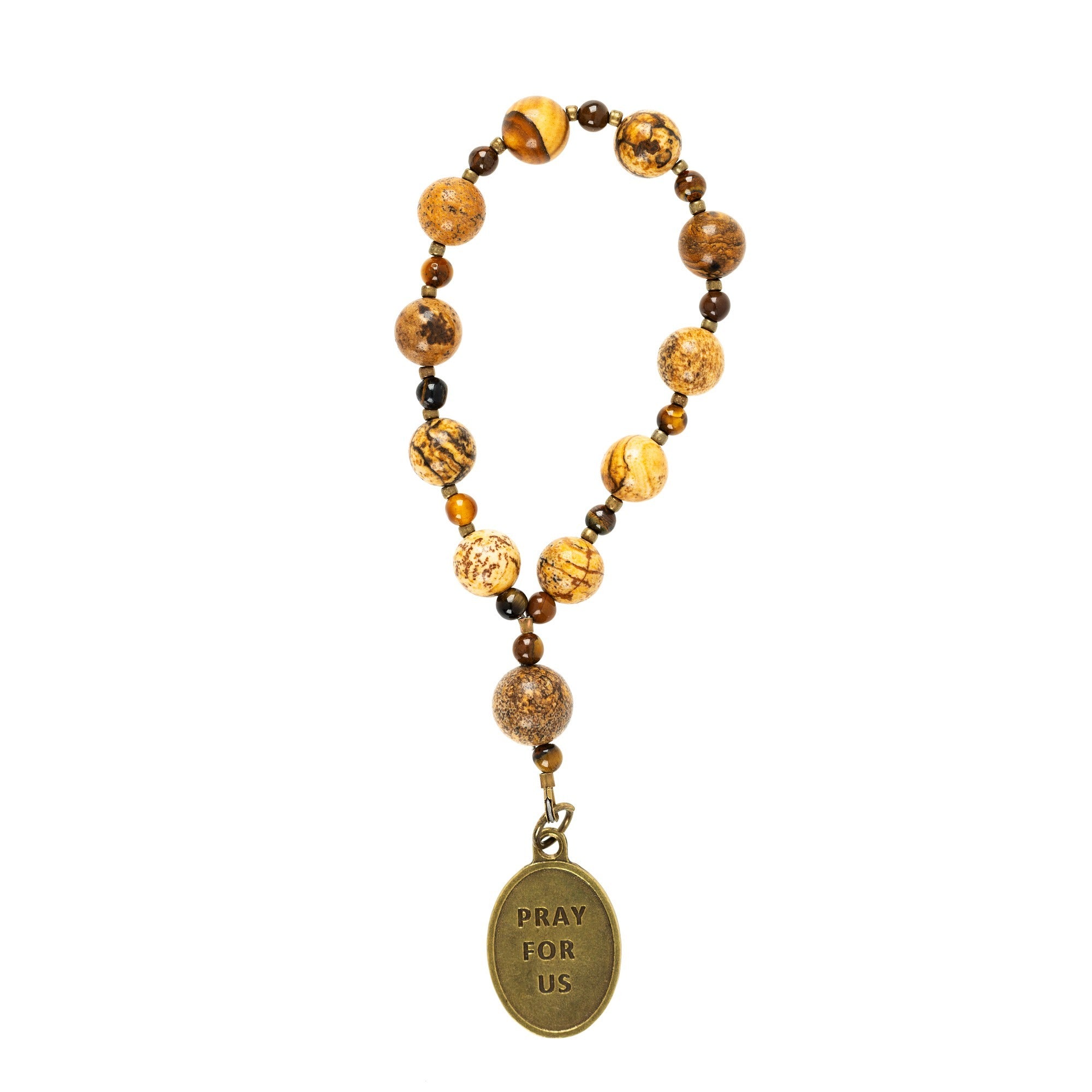 St. Peregrine Cancer Healing Decade Rosary with Card