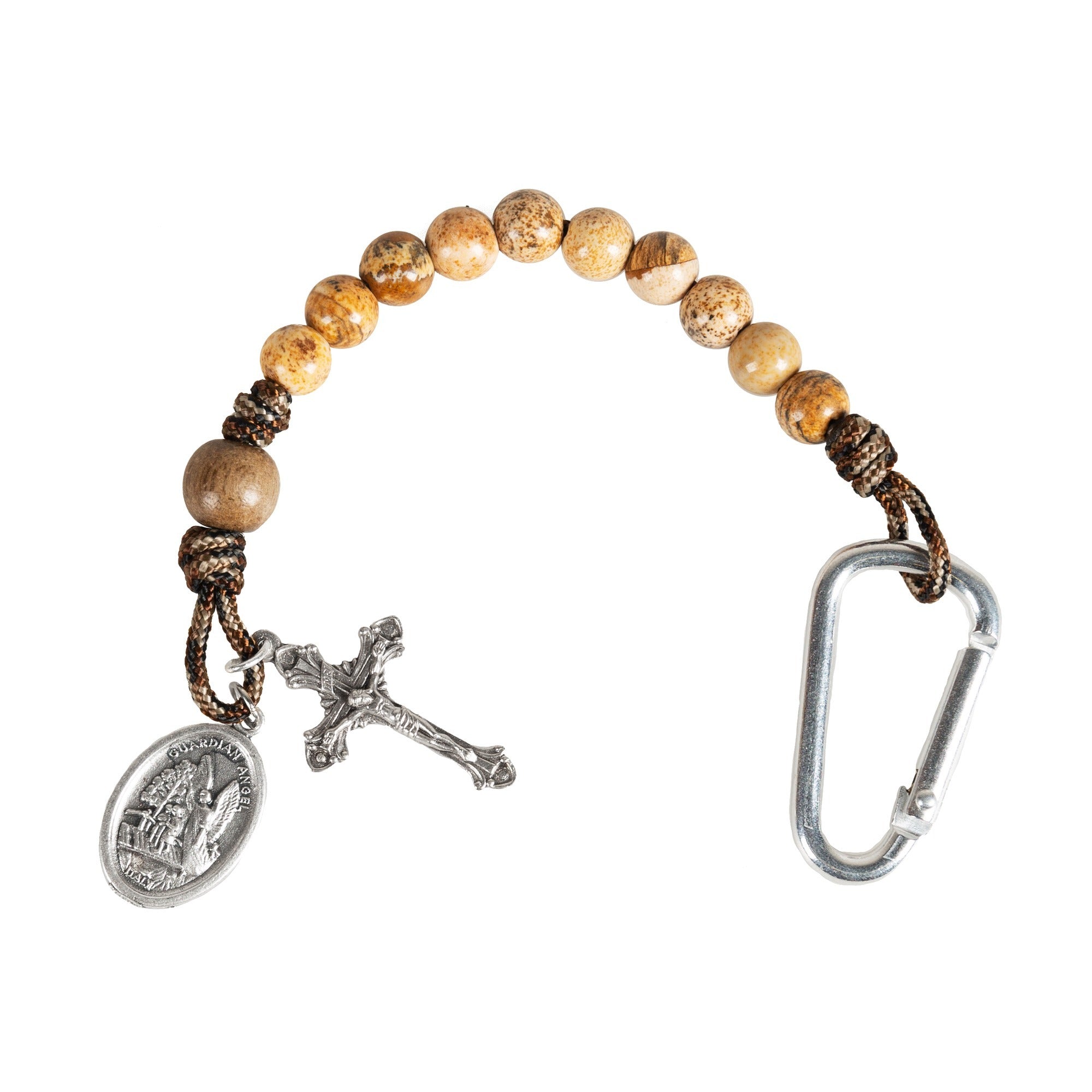 St. Michael Brave Beads Paracord Tenner Rosary