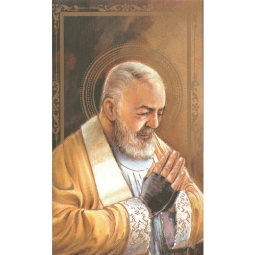 Padre Pio Personalized Prayer Cards