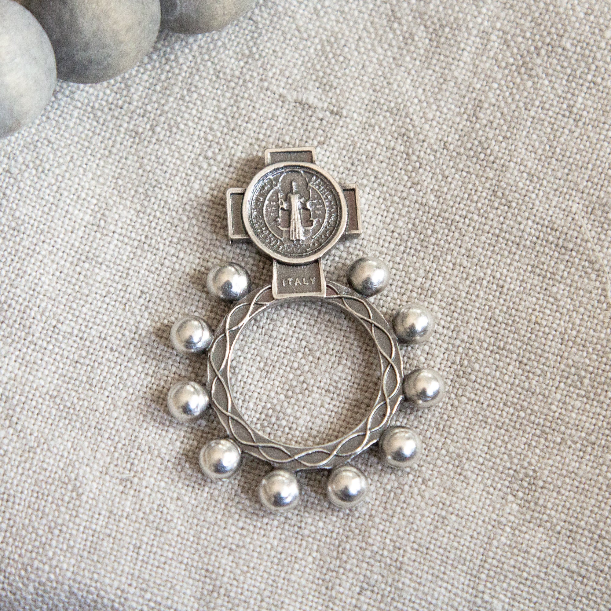 St. Benedict Finger Rosary Set