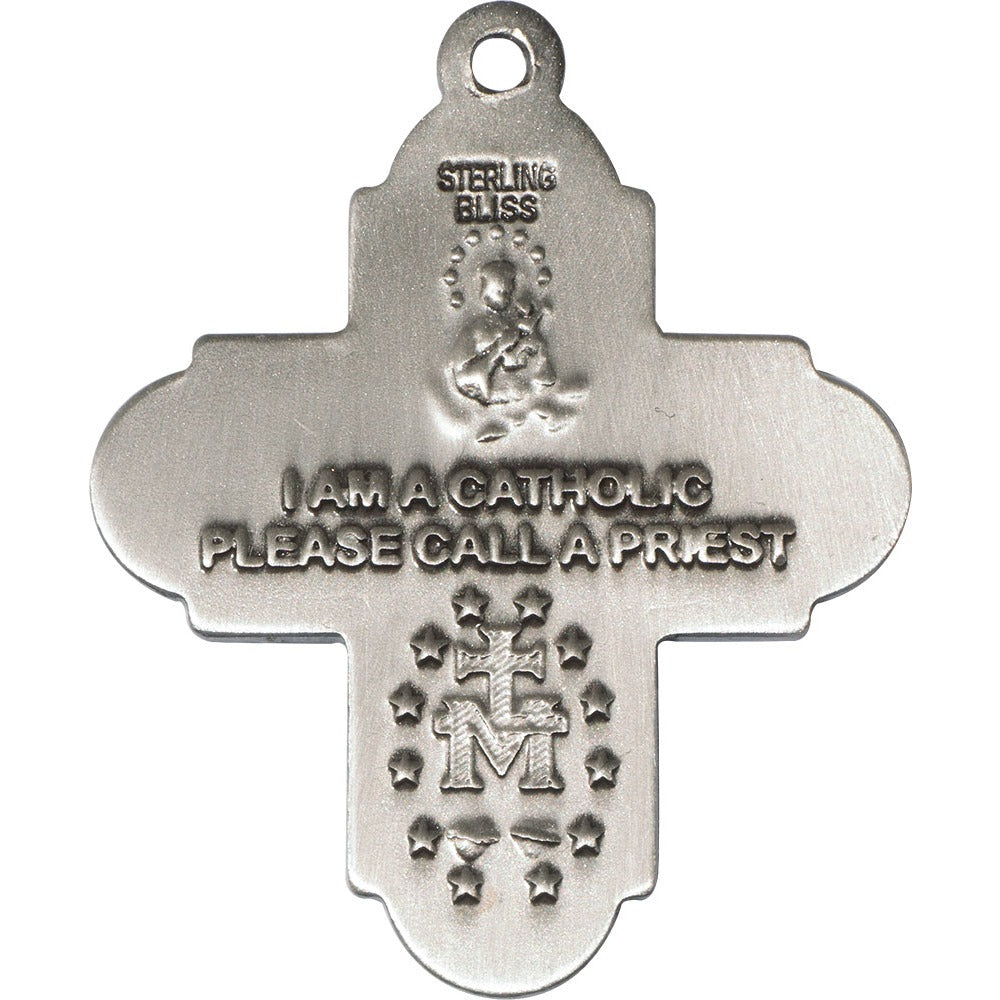 Sterling Silver 5-Way / Baseball Pendant