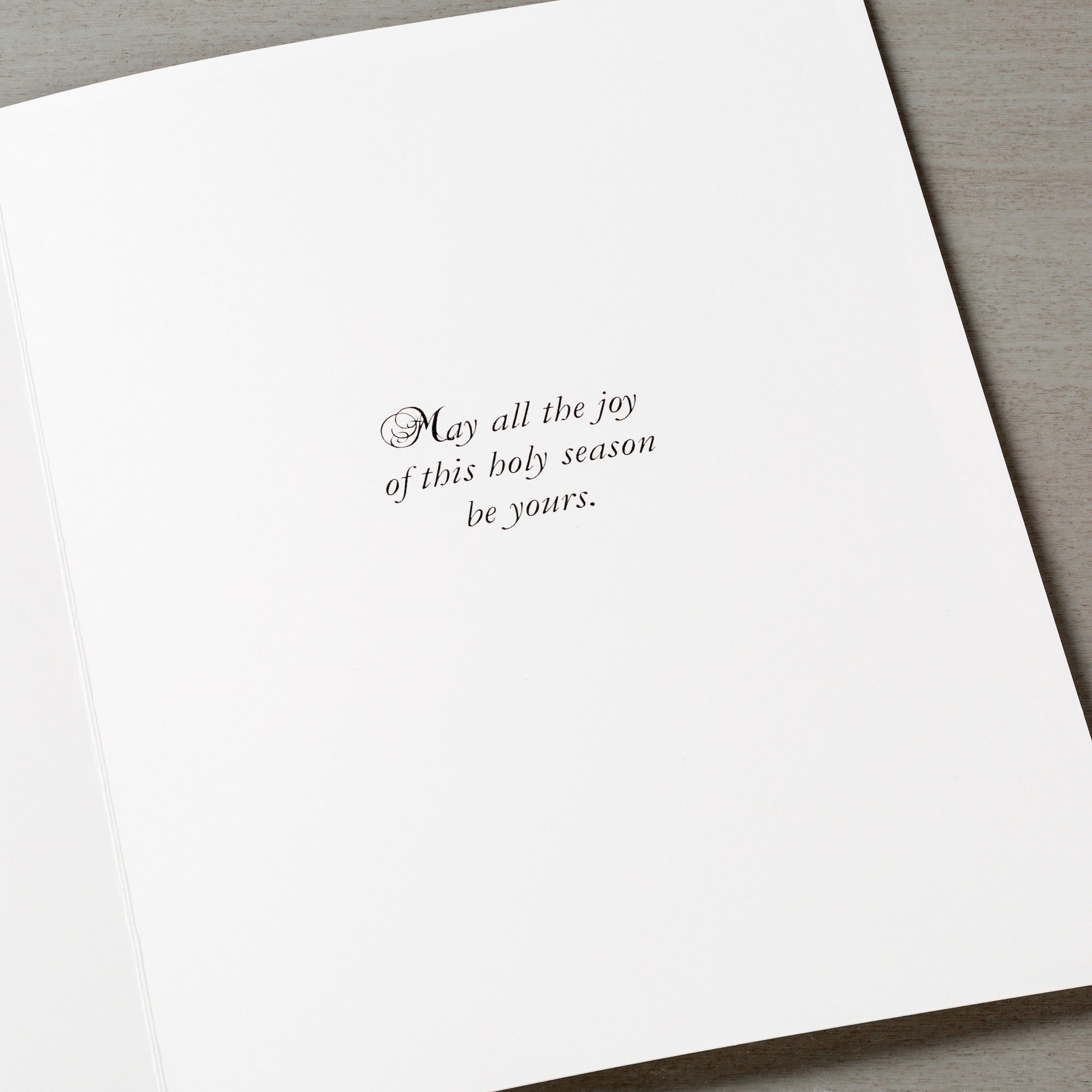 Nativity Blessings Christmas Card for Priests