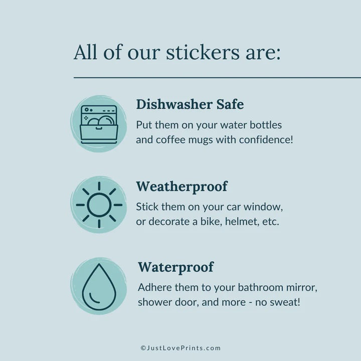 Nothing Is Far From God Vinyl Sticker