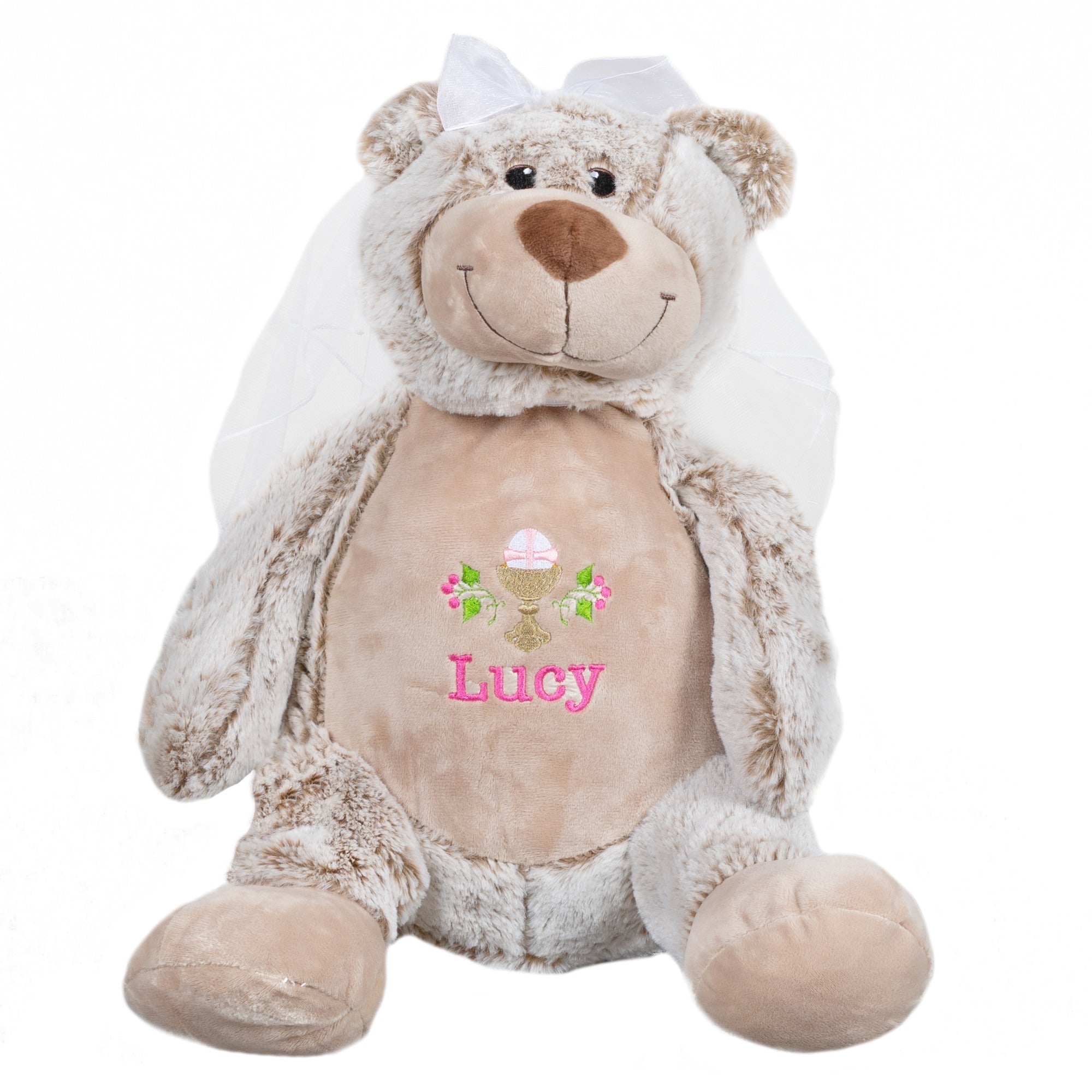 Personalized Girls First Communion Buddy Bear