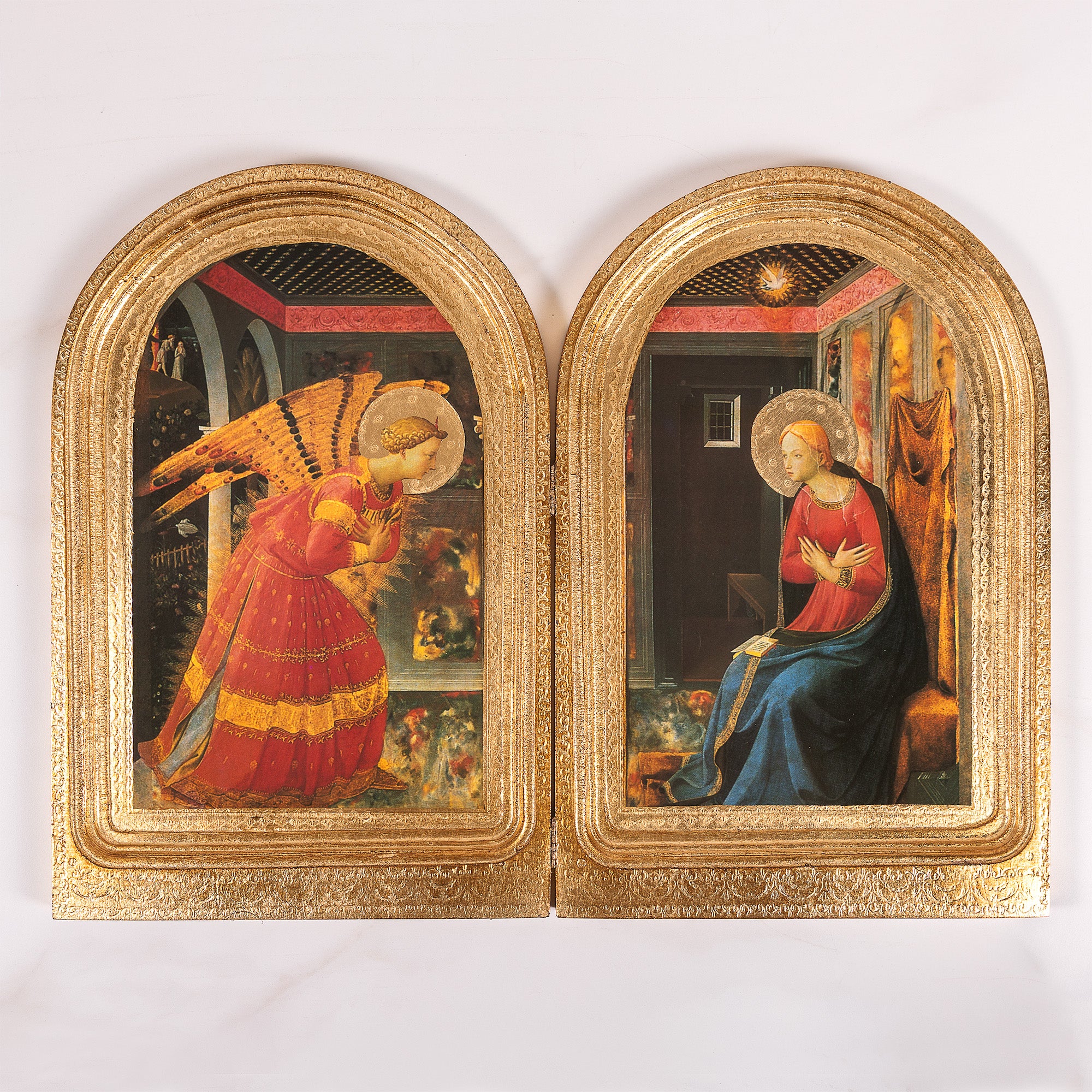 Fra Angelico Annunciation Diptych - 23.6" x 18"