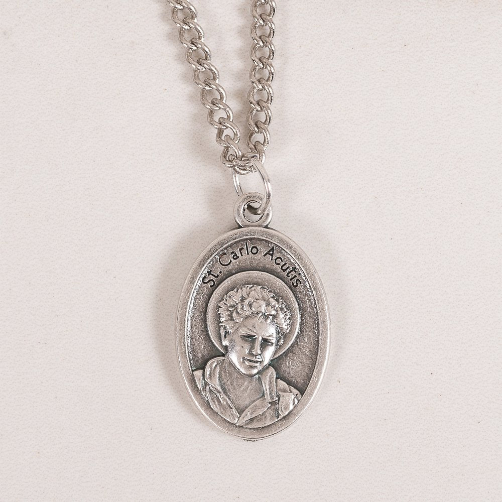 St. Carlo Acutis Medal Necklace