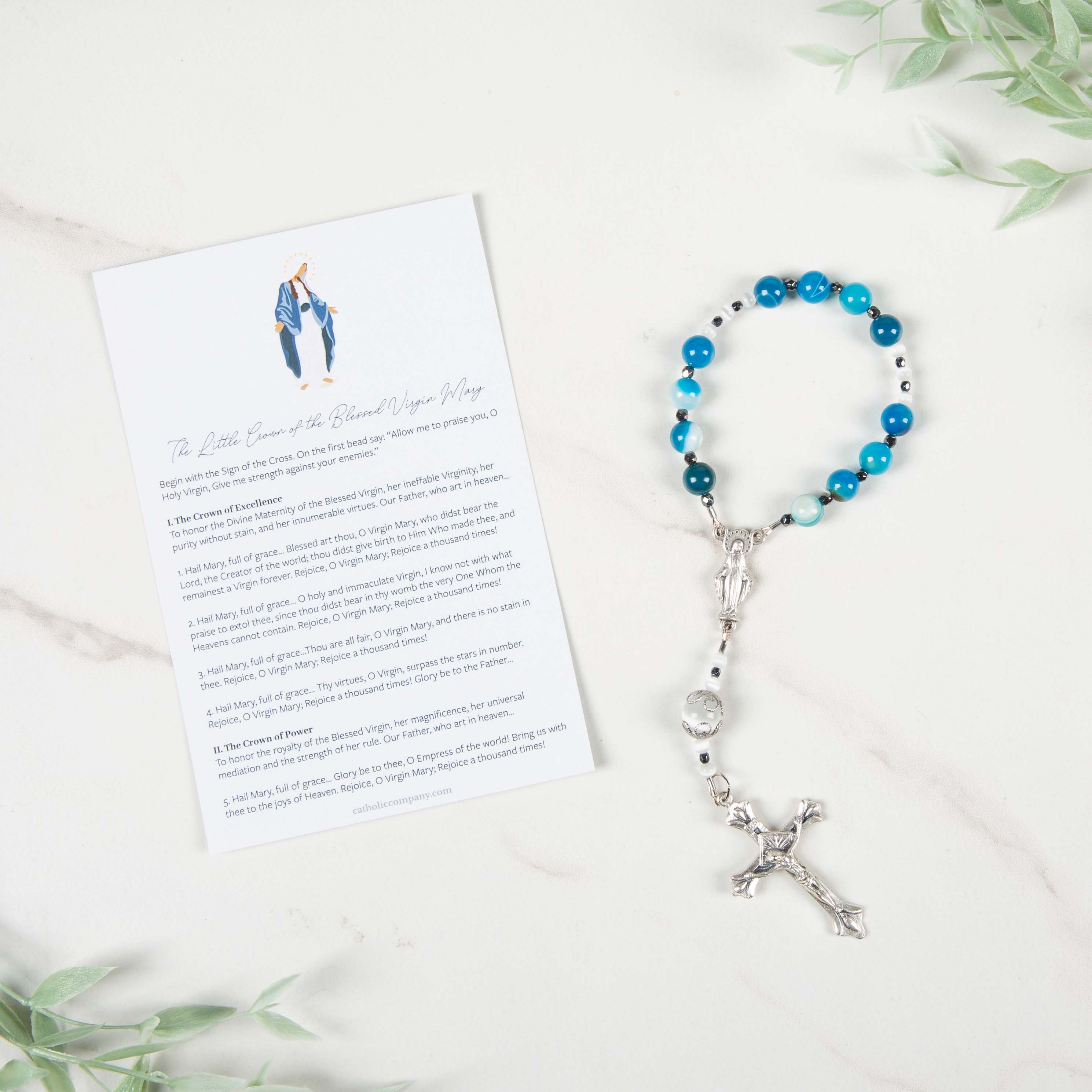 The Little Crown of the Blessed Virgin Mary Chaplet