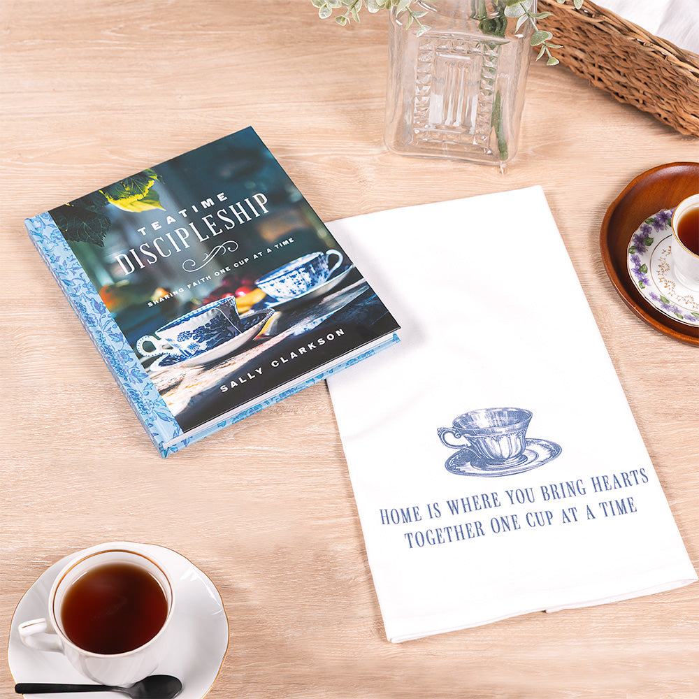 Teatime Book & Tea Towel Gift Set