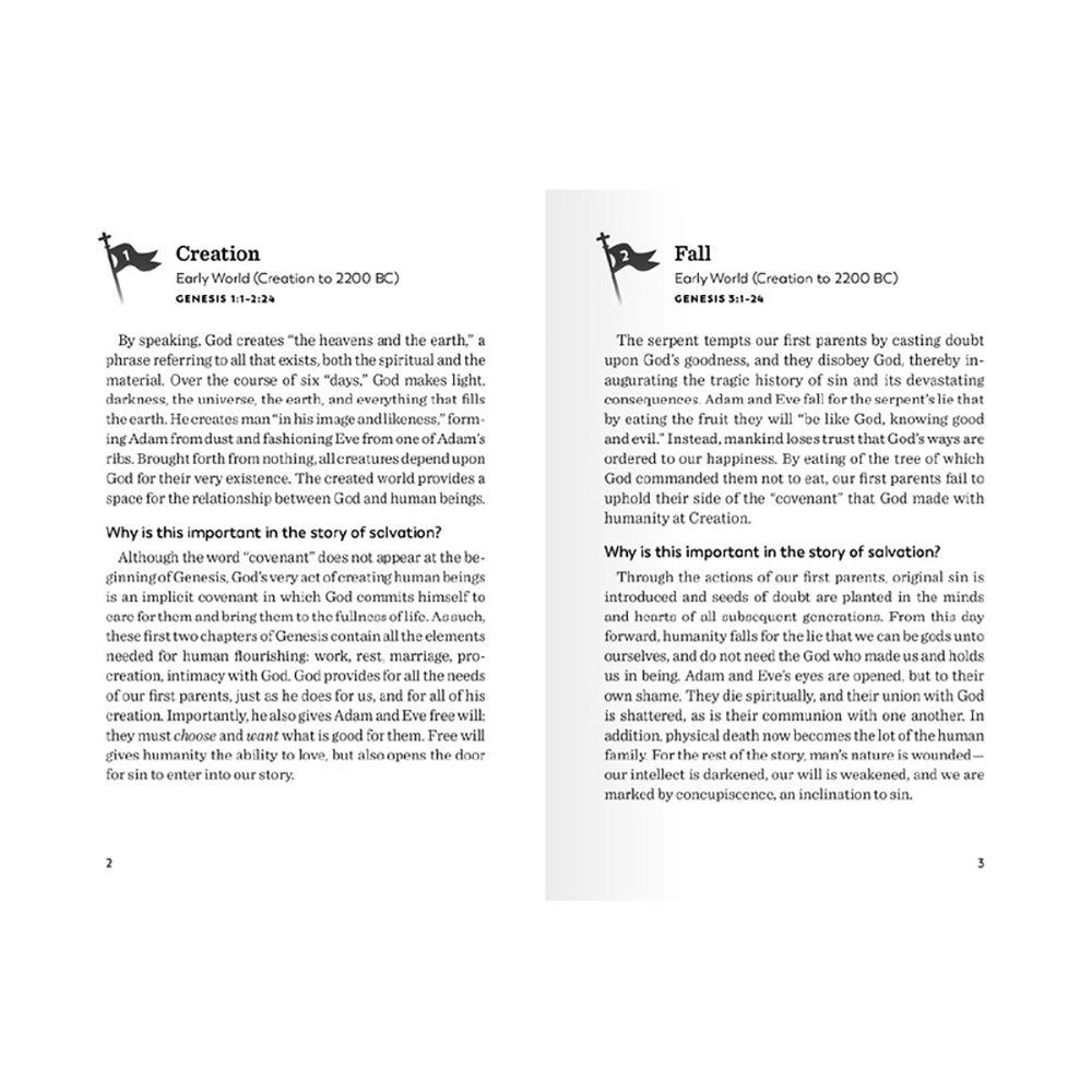 The Story of Salvation: 70 Key Events in Scripture Every Catholic Should Know