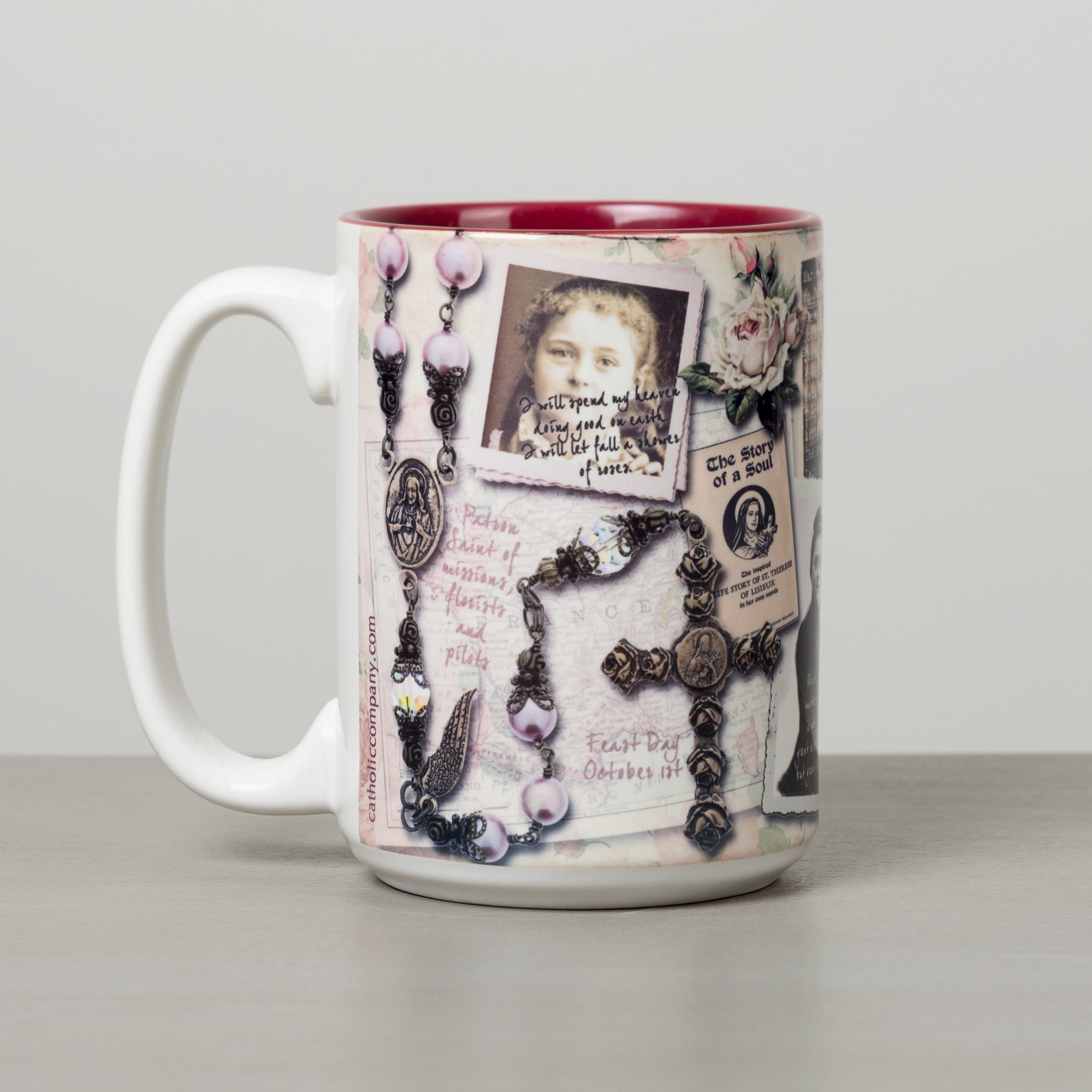 Saint Therese Little Flower Story Mug