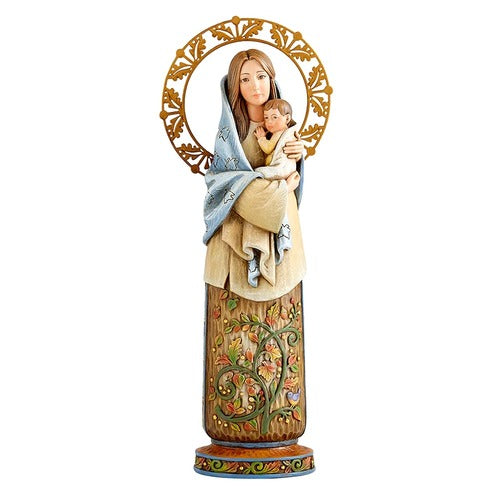 Madonna and Child Seasonal Statue Series-Fall