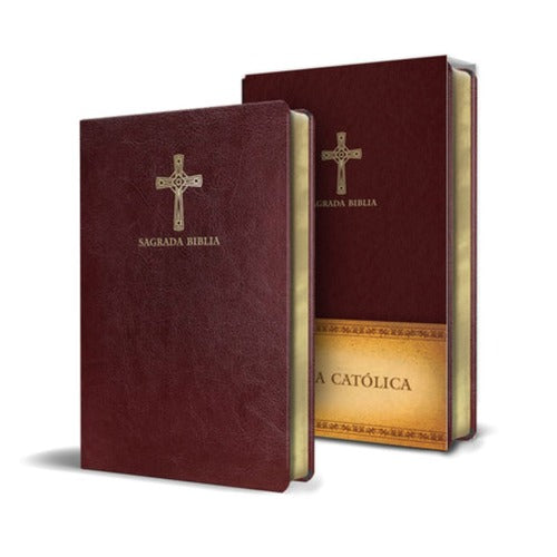 Biblia Catolica en espanol - Simil piel (Spanish Catholic Bible - Brown Leathersoft)