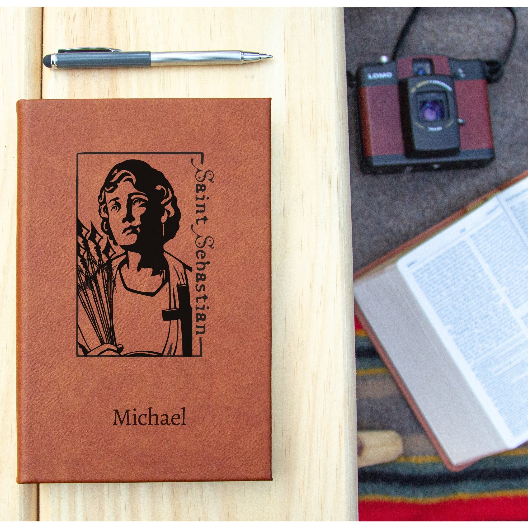 Personalized St. Sebastian Journal
