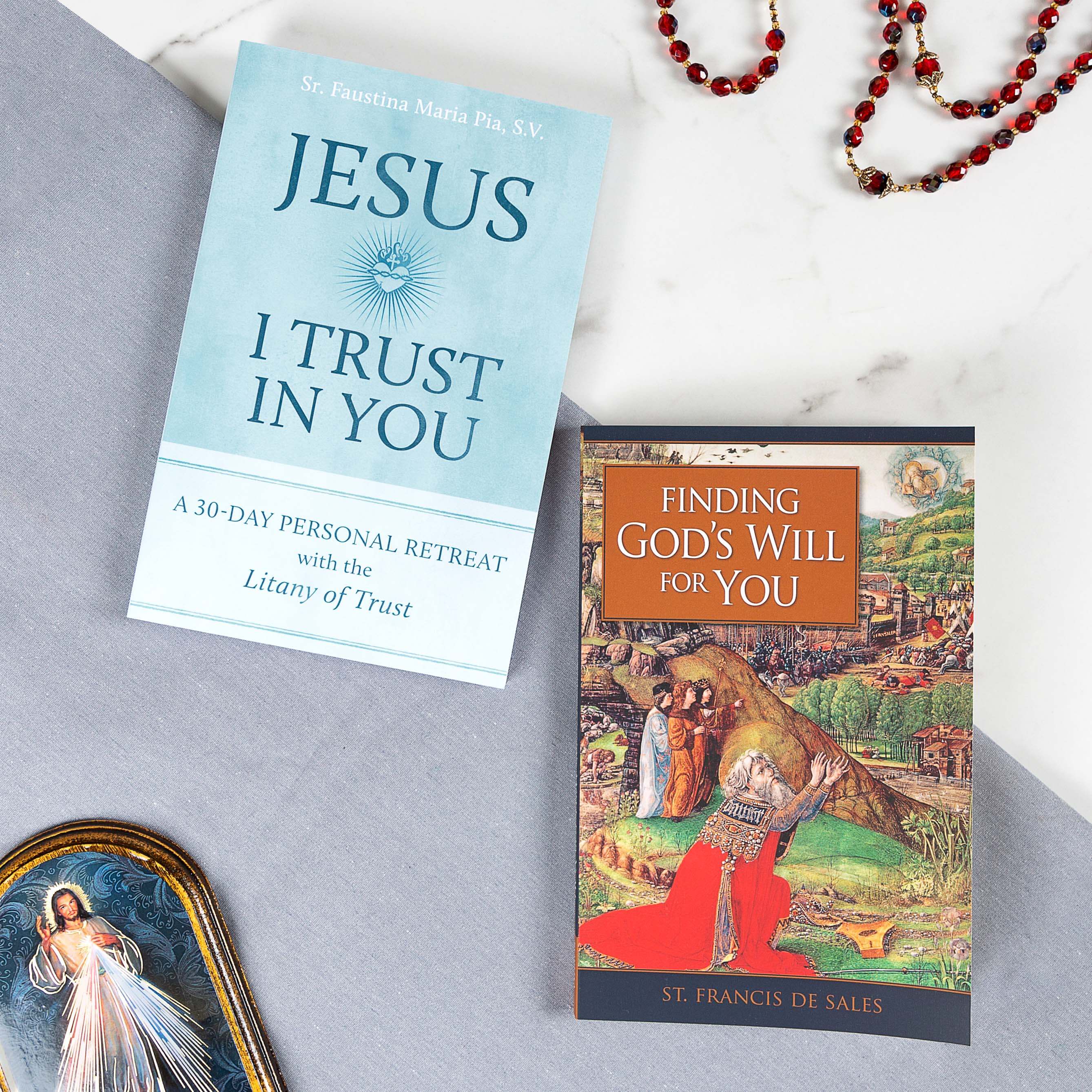 Jesus I Trust in You & Finding God's Will For You (2 Book Set)