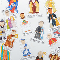 Junior Saints Magnets - Set of 20