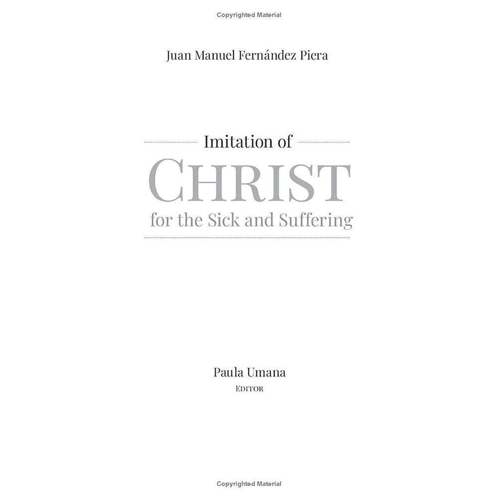 Imitation of Christ for the Sick and Suffering