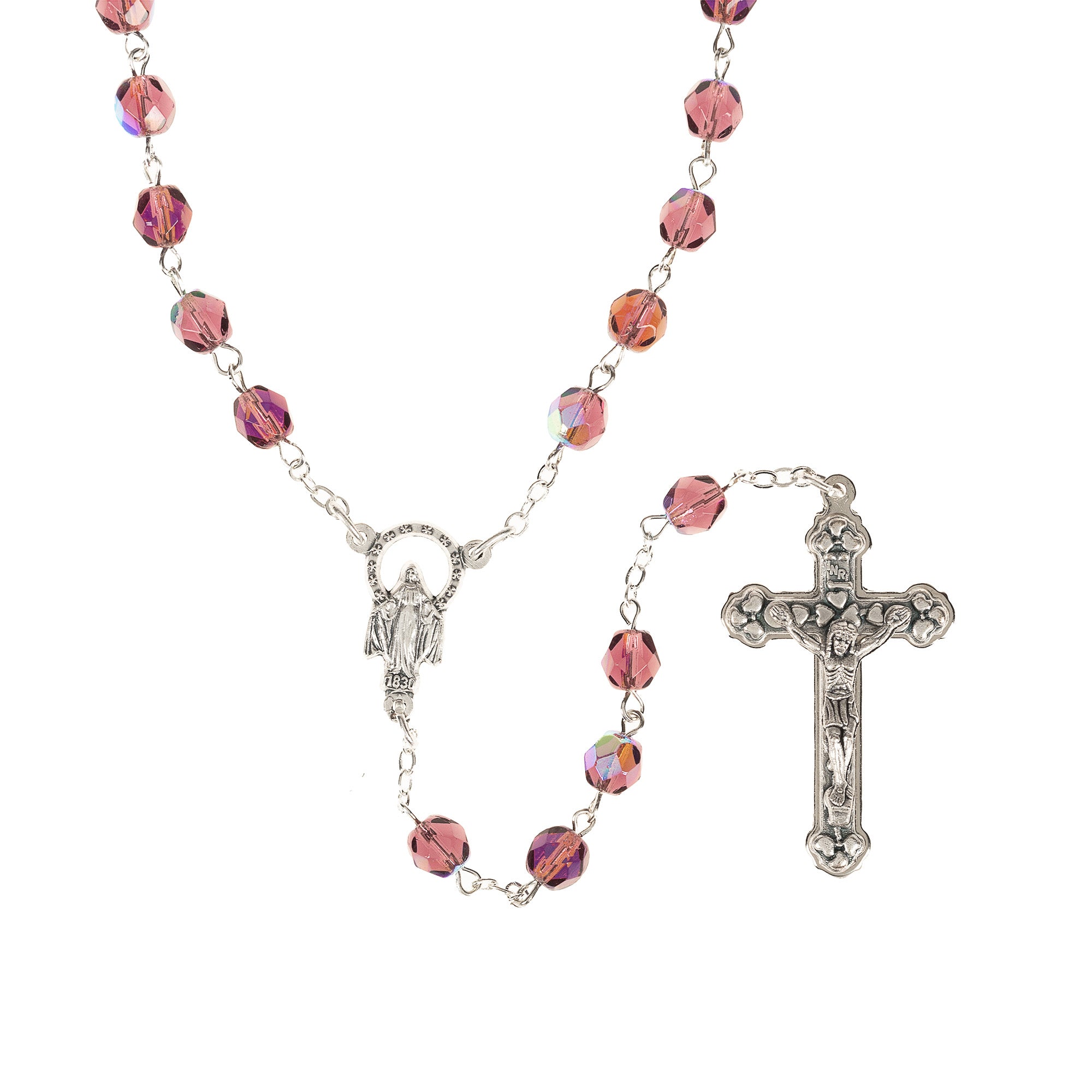 Birthstone Rosary - February