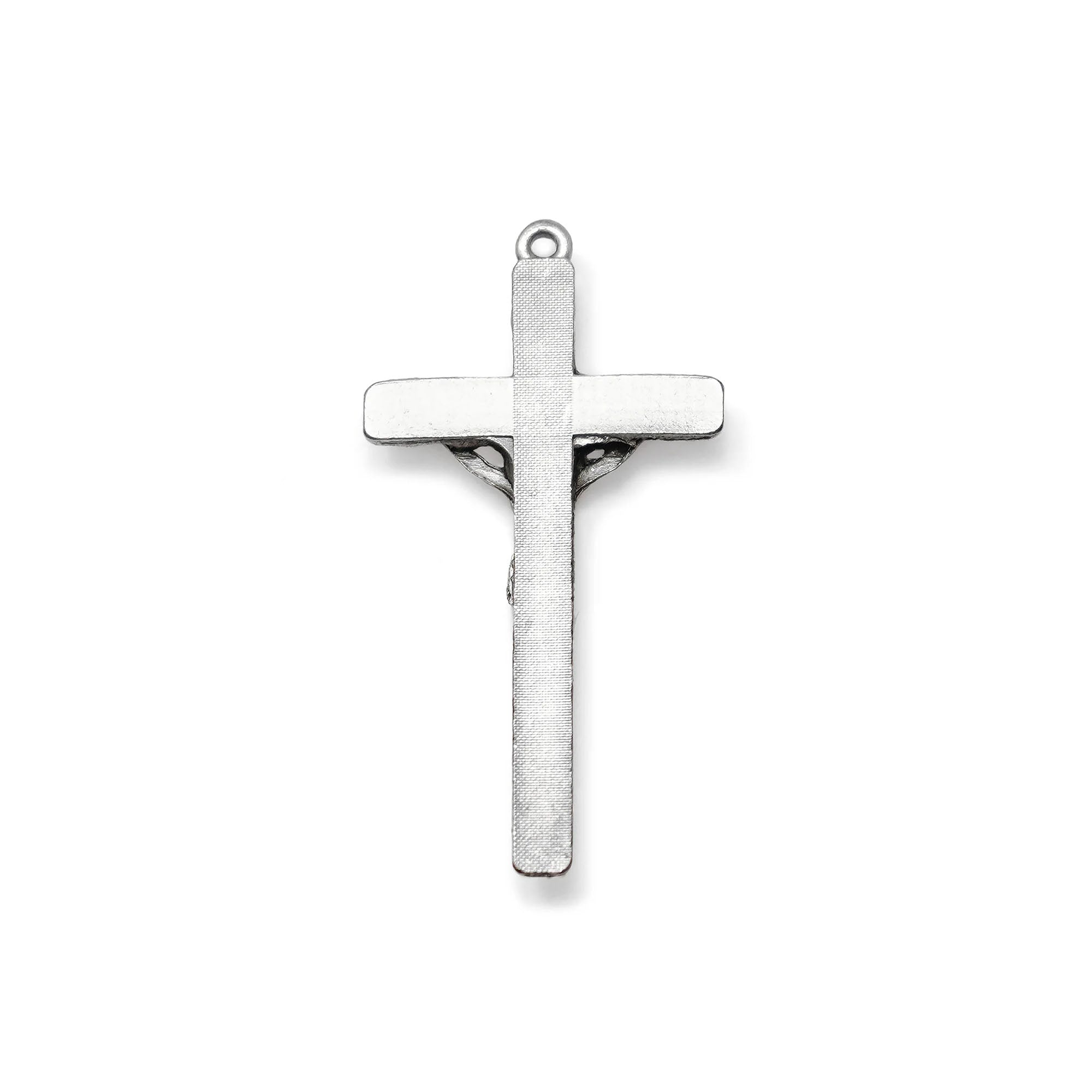 Ghirelli Antiqued Silver & Jasper St. Joseph Rosary