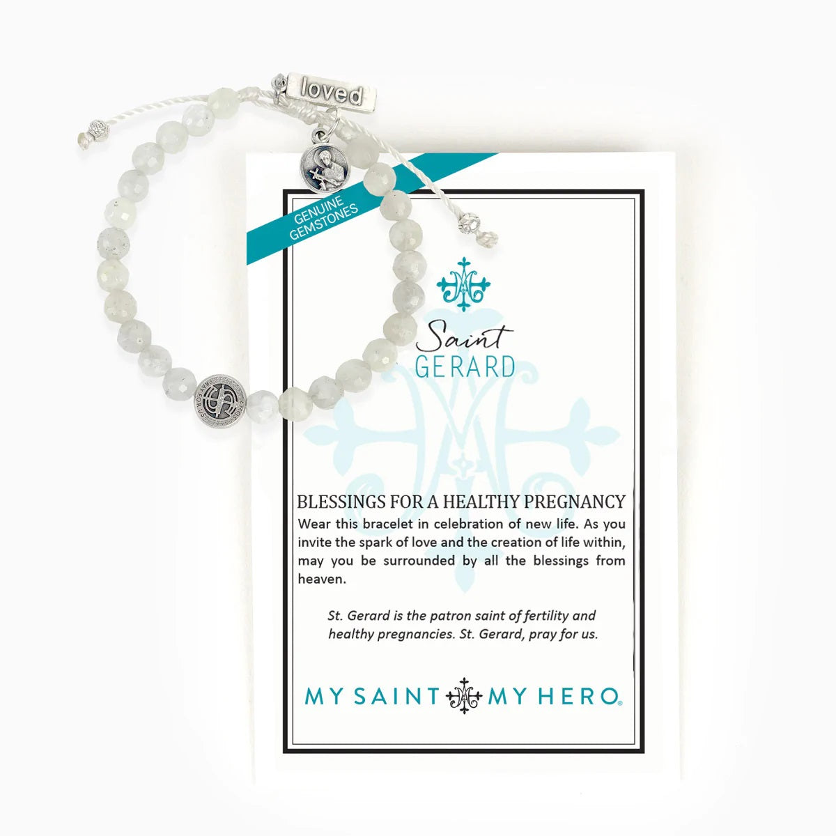 St. Gerard Healthy Pregnancy Blessing Bracelet