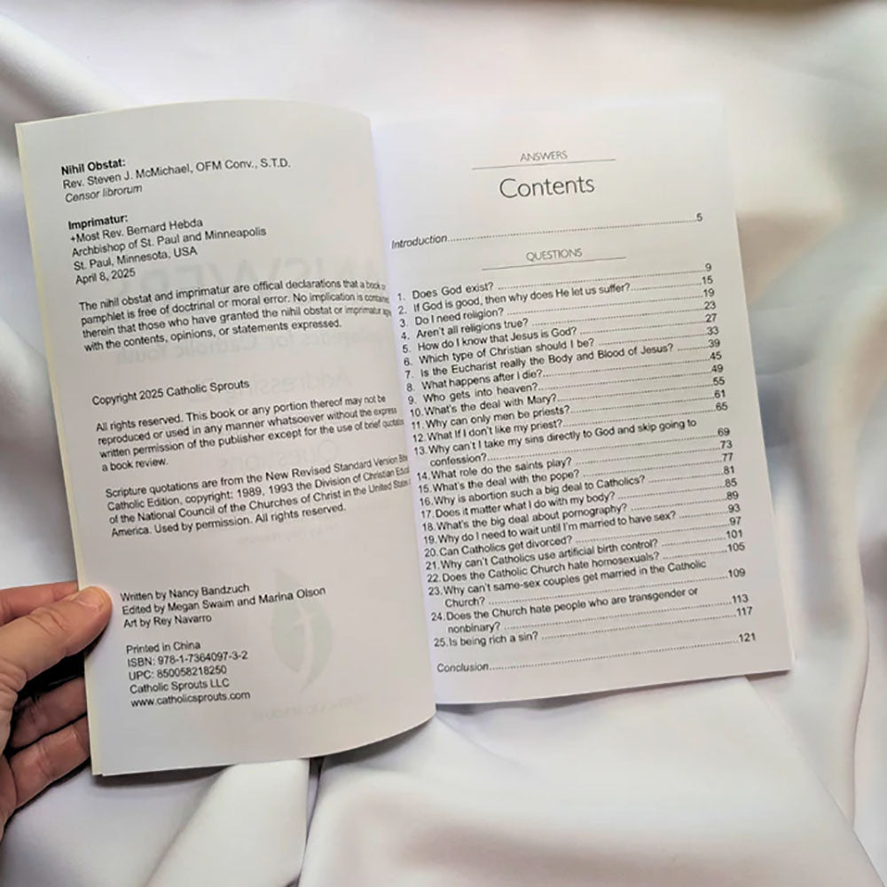 ANSWERS: Apologetics for Catholic Youth