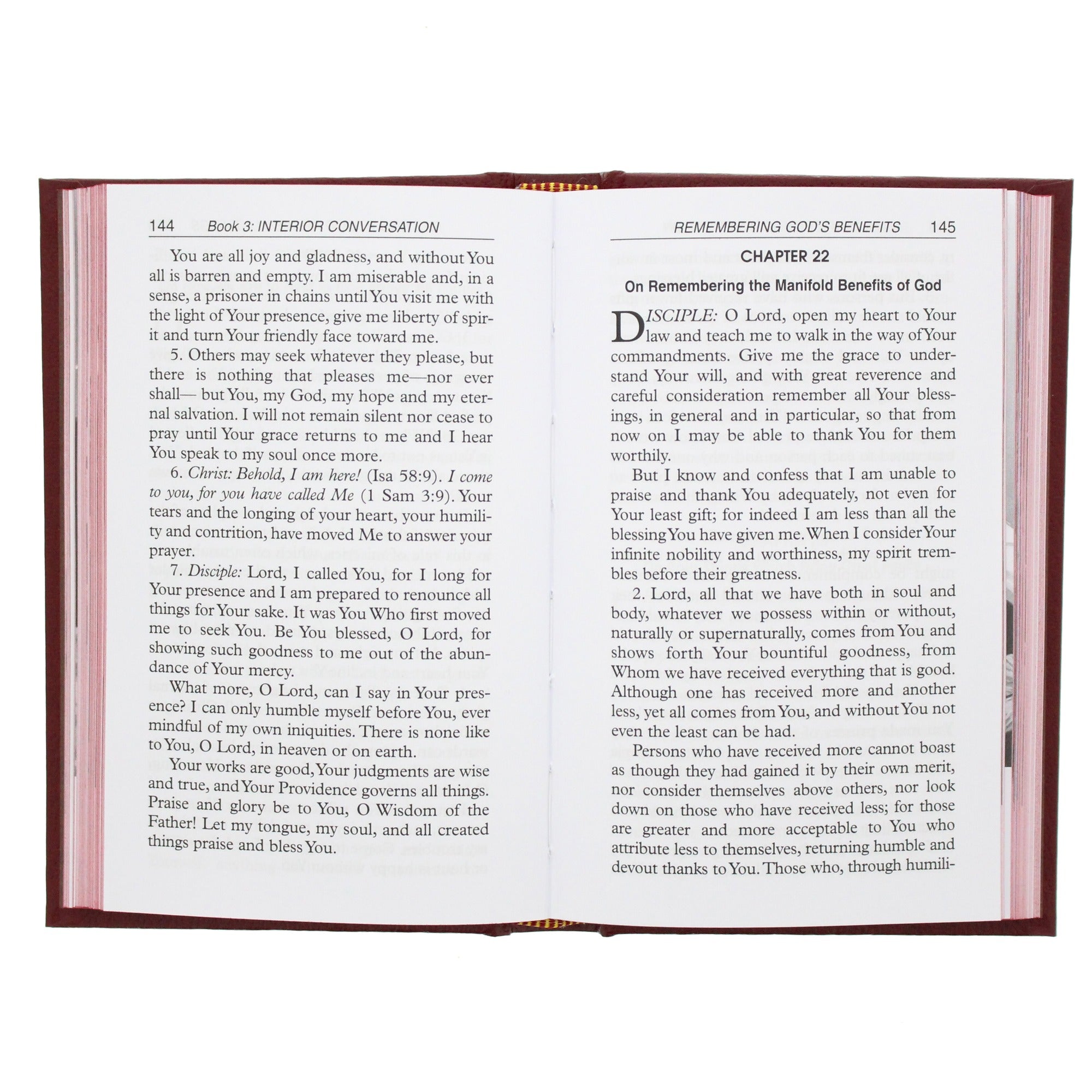 The Imitation of Christ (Prayerbook Size Edition)