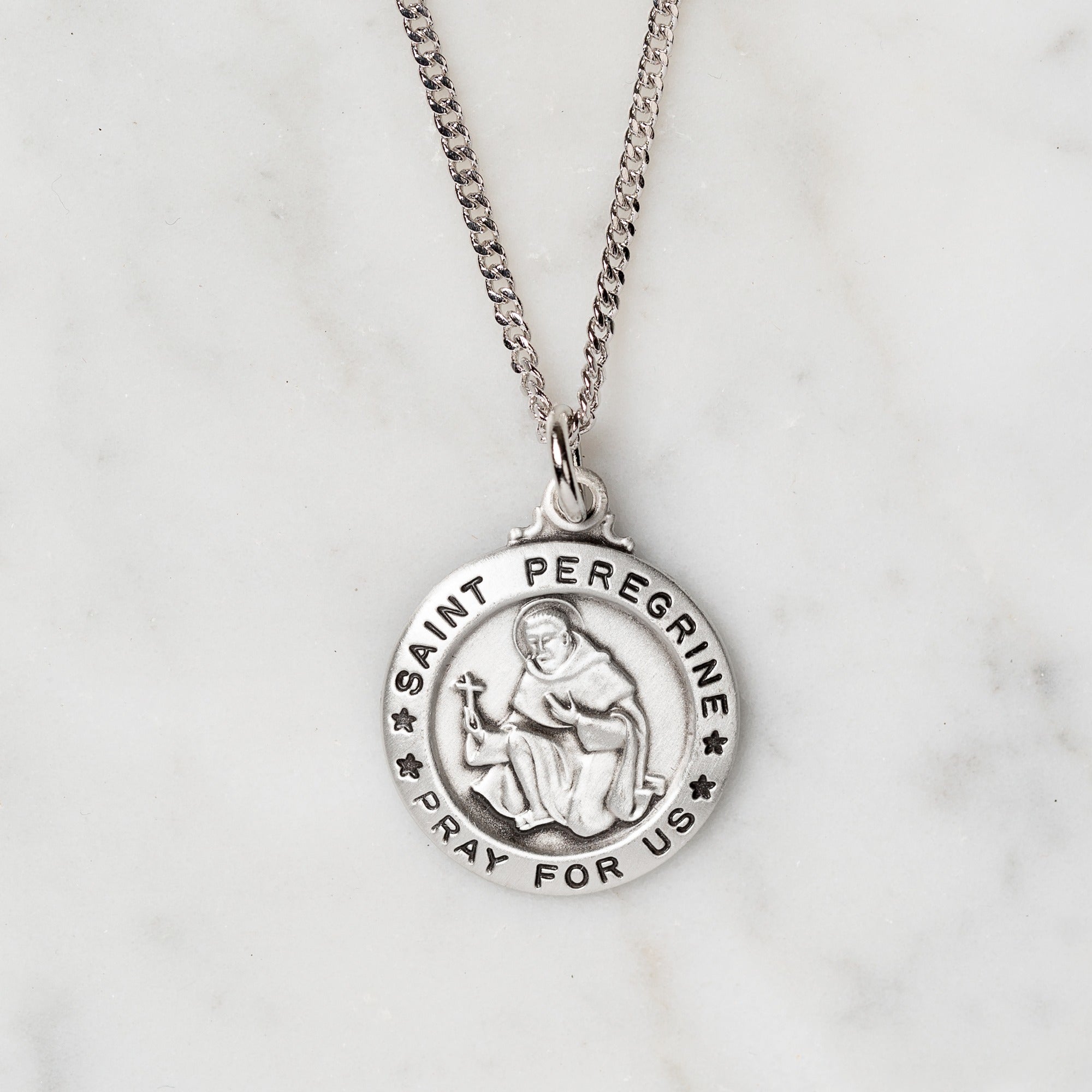 St. Peregrine Patron Saint Medal<!peregrinemedal>