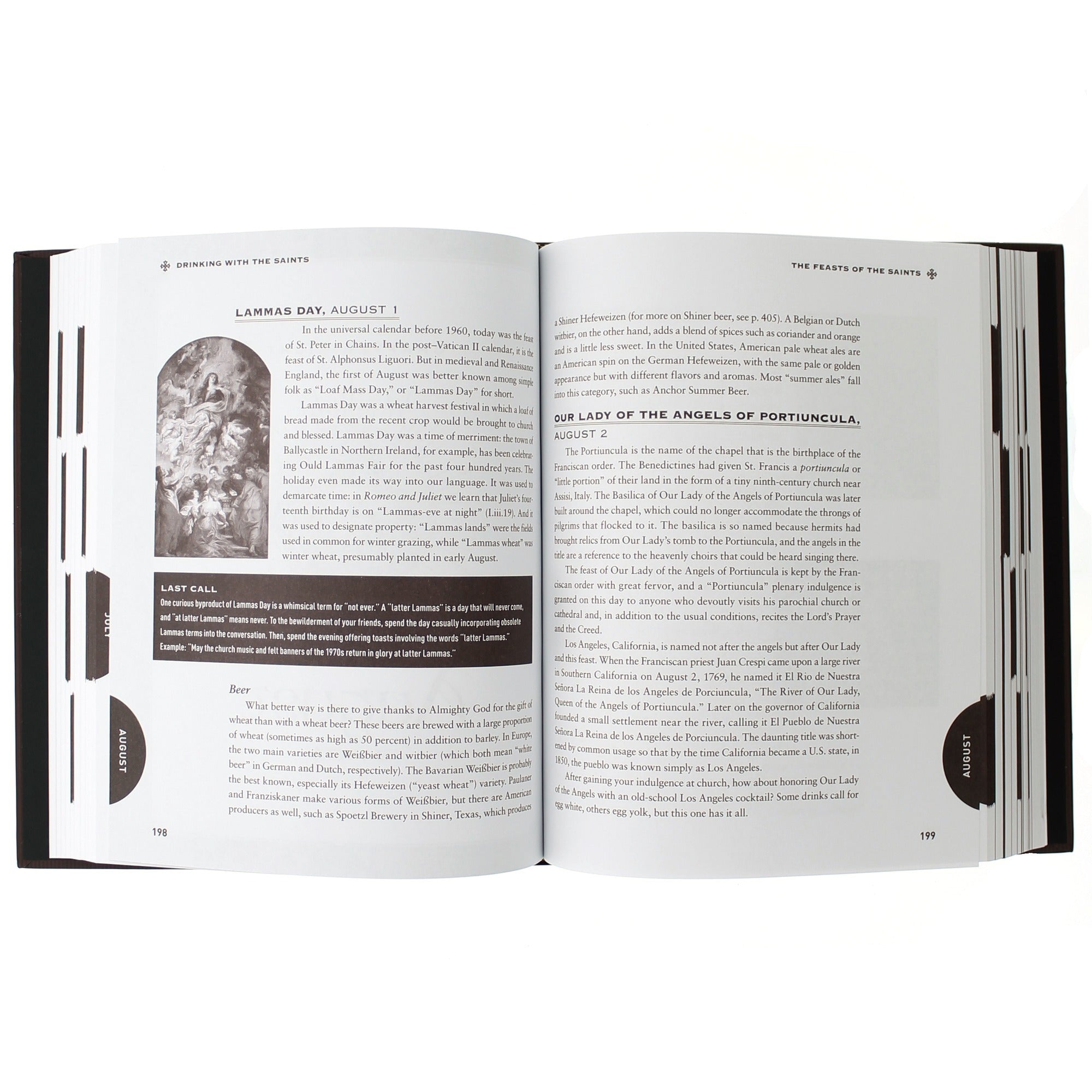 Drinking With the Saints Book & Bar Towel Gift Set