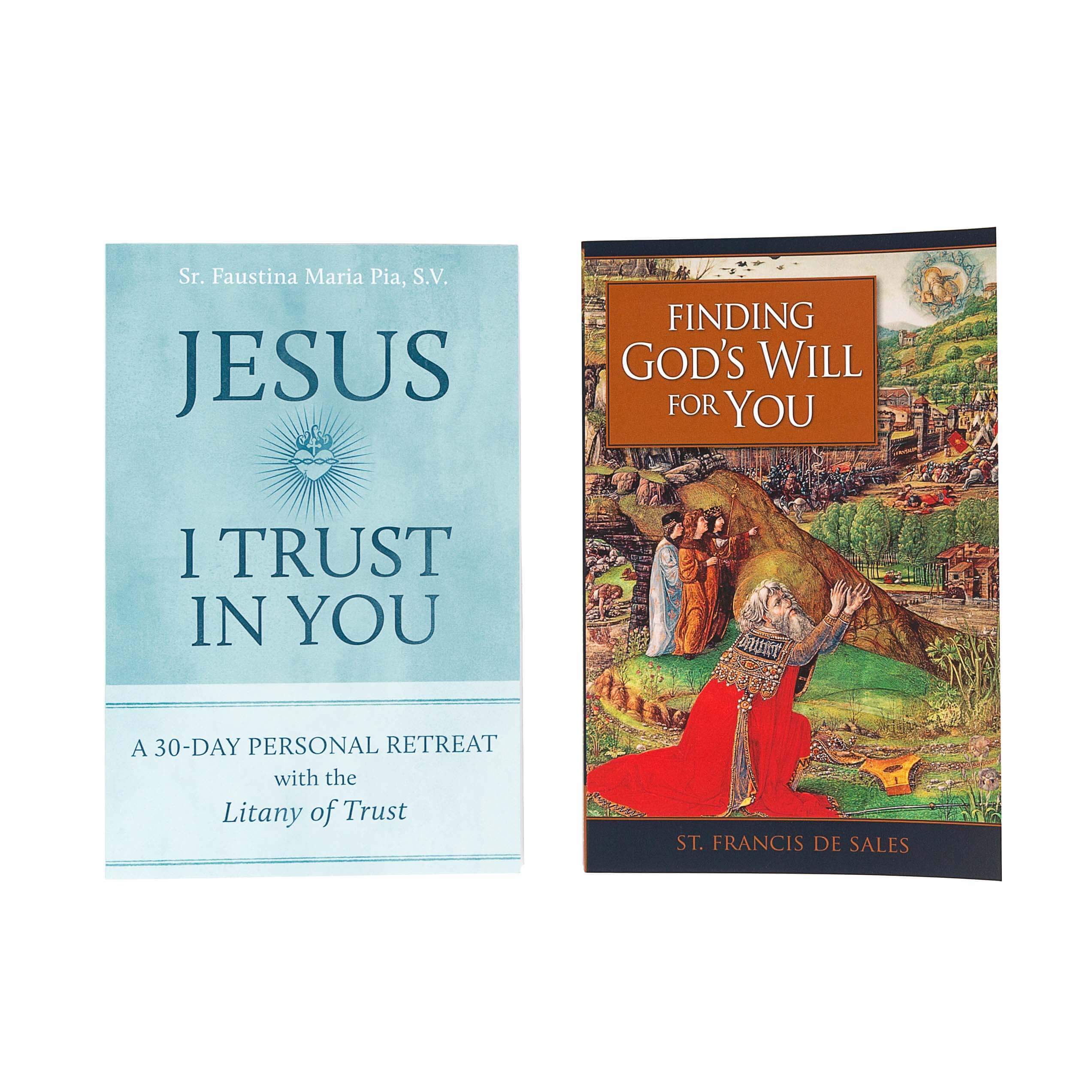 Jesus I Trust in You & Finding God's Will For You (2 Book Set)