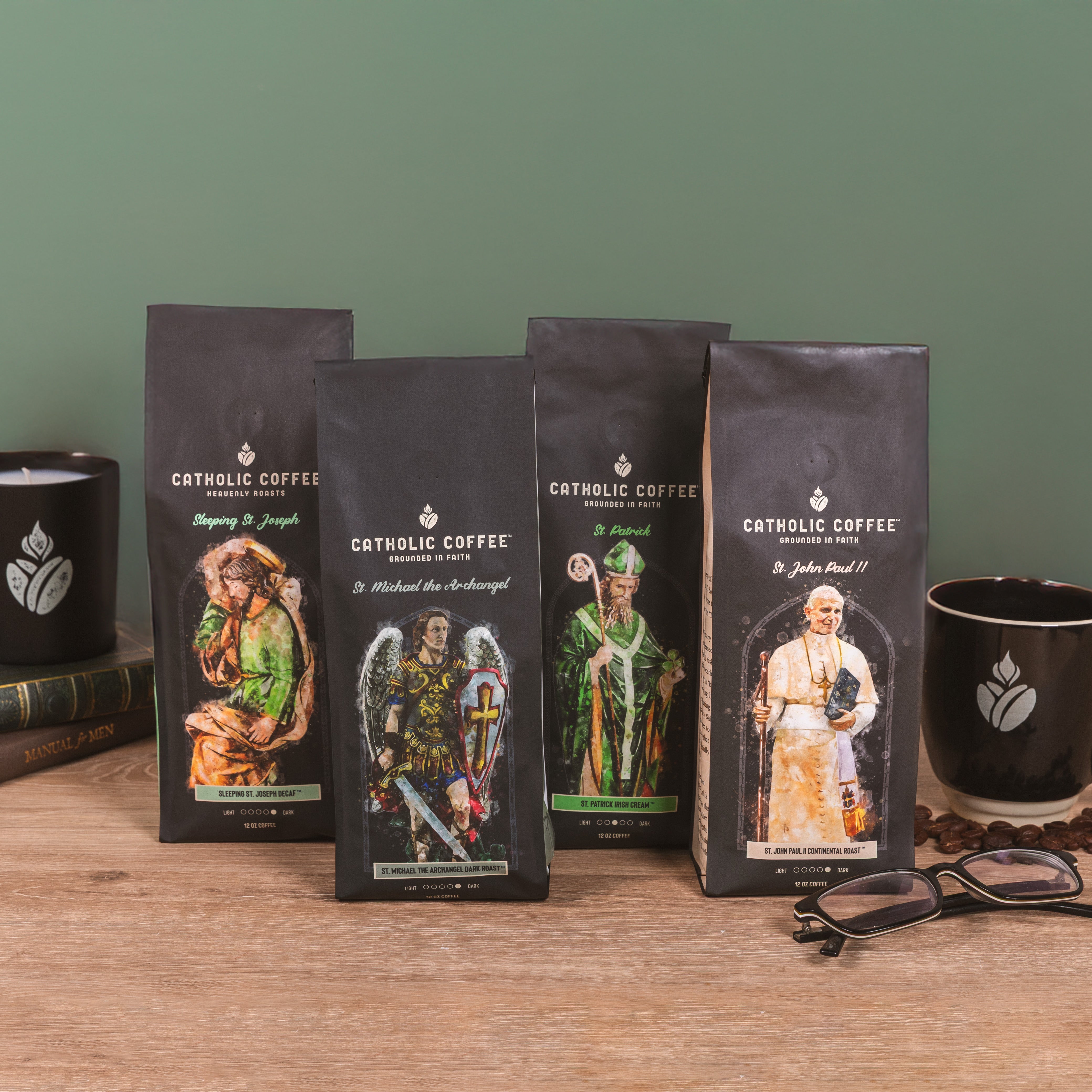 Catholic Coffee Father's Gift Set
