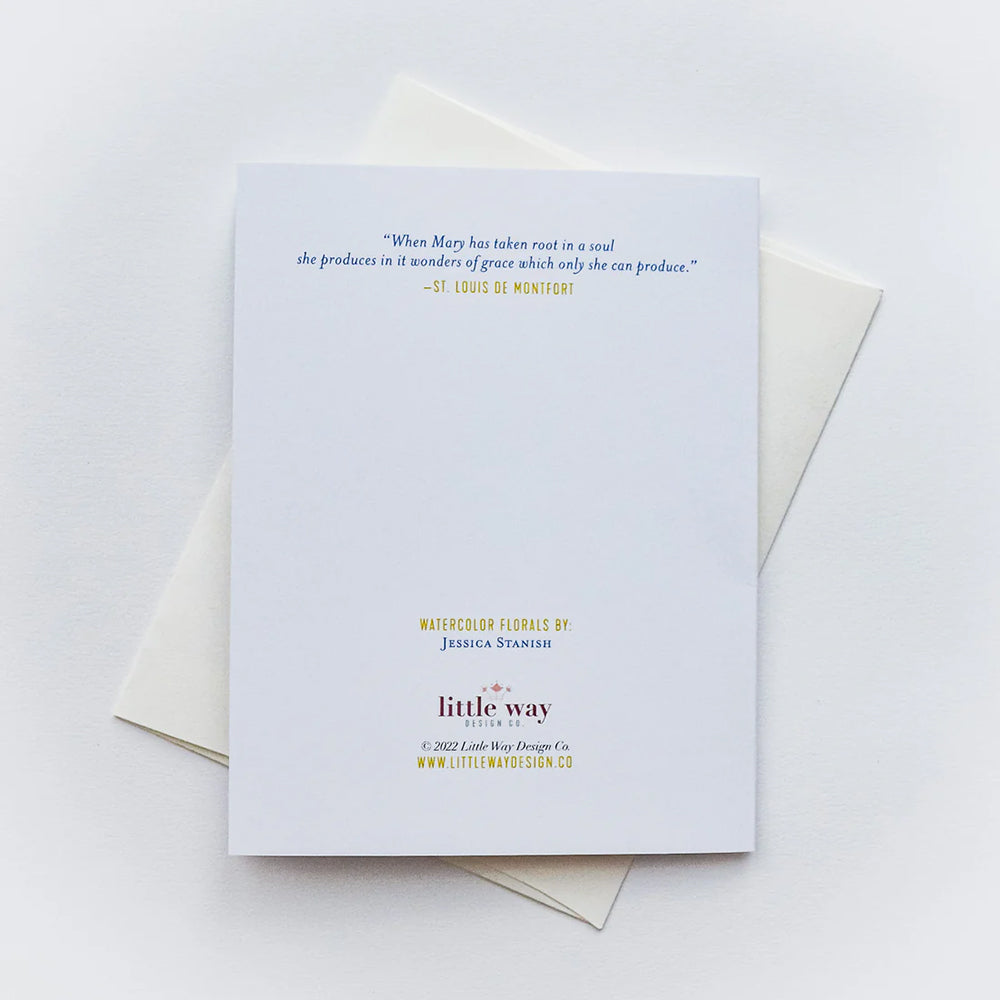 Catholic Spiritual Bouquet Greeting Card