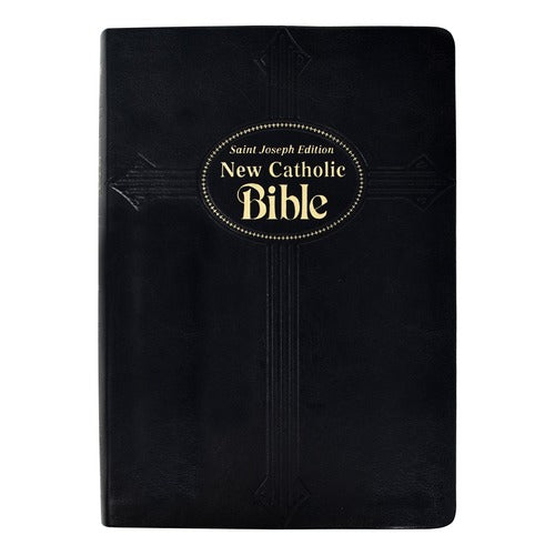 Black Large Font New Catholic Bible - DuraLux