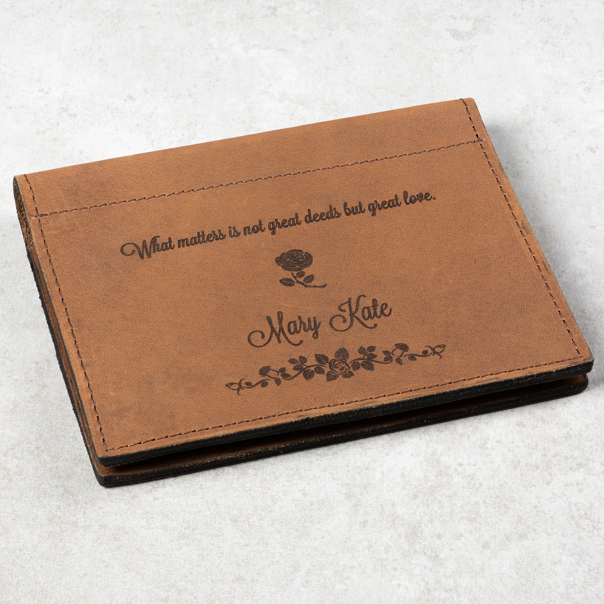 Little Flower Prayer Card Holder