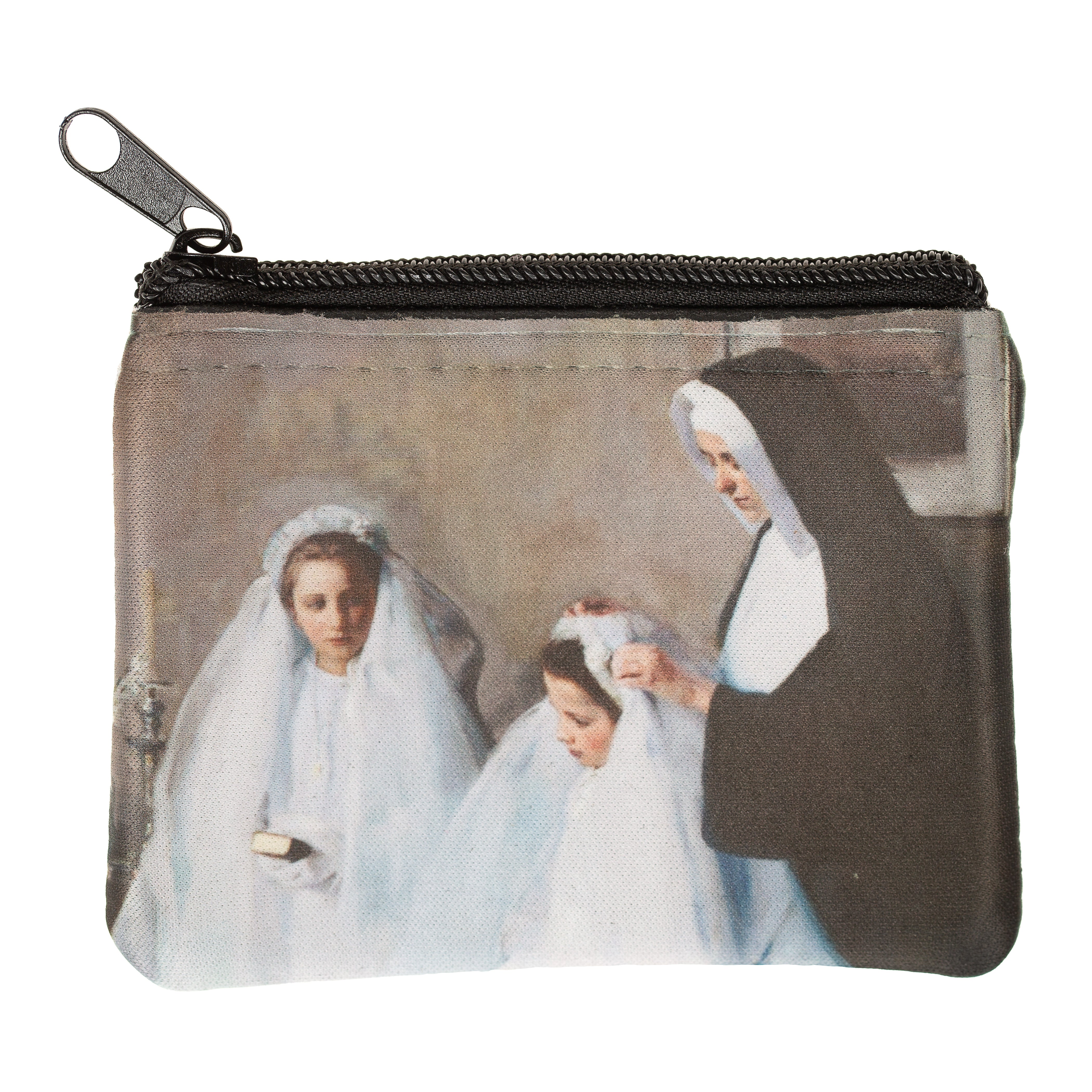 Personalized First Communion Classic Art Rosary Pouch