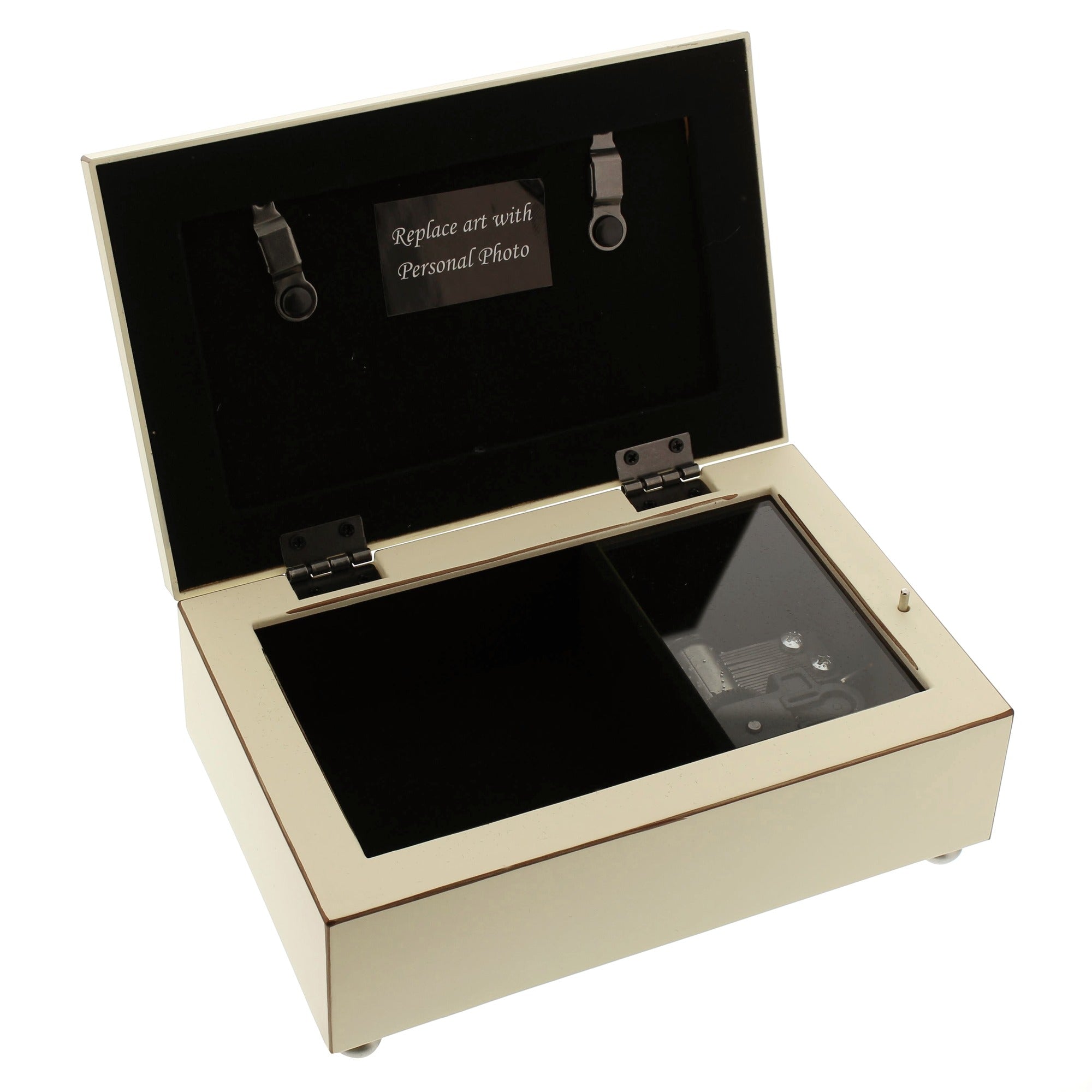 Girl's First Communion Ivory Music Box